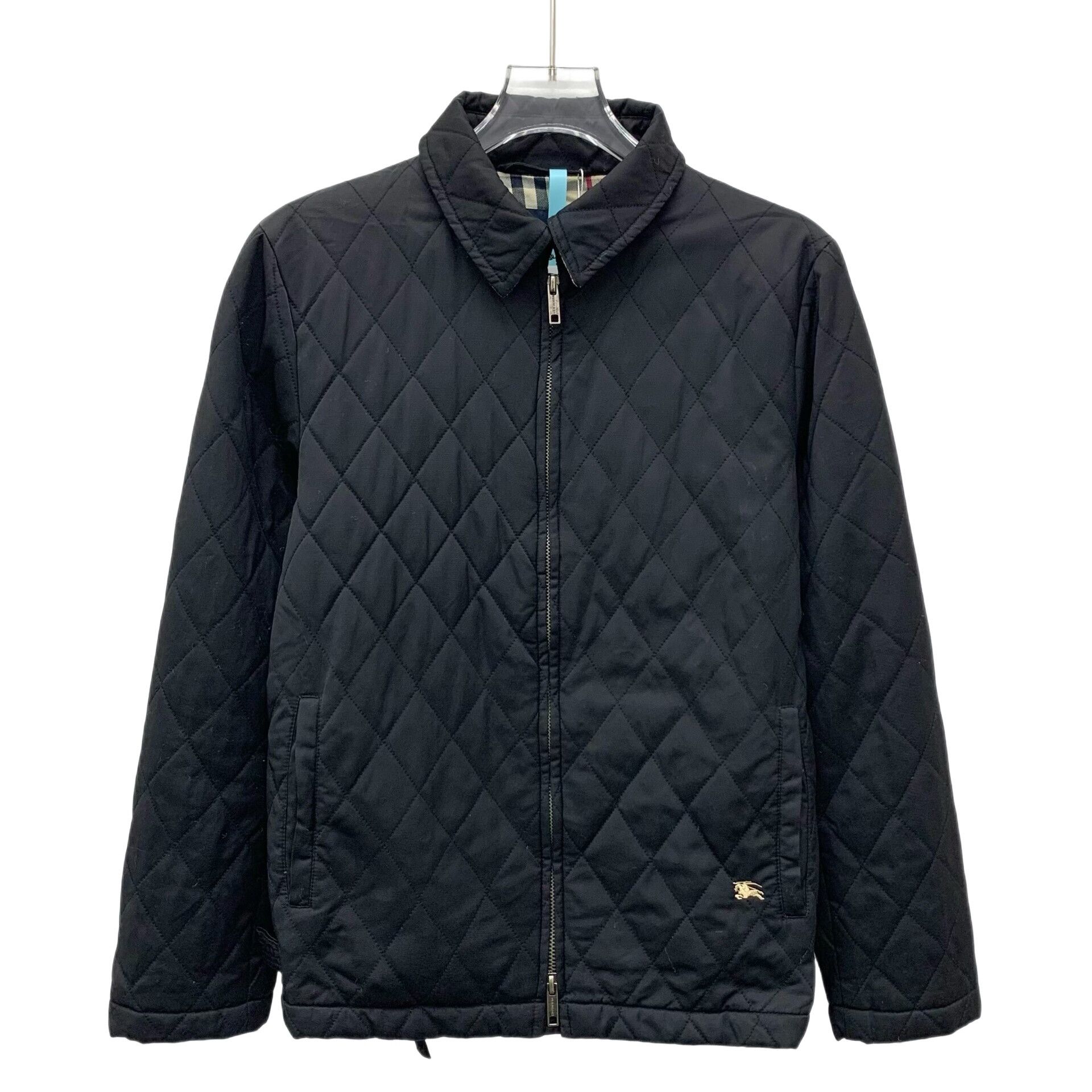 Burberry Burberry Quilted Knight Embroidery Jacket M Size US M / EU 48-50 / 2 - 1 Thumbnail