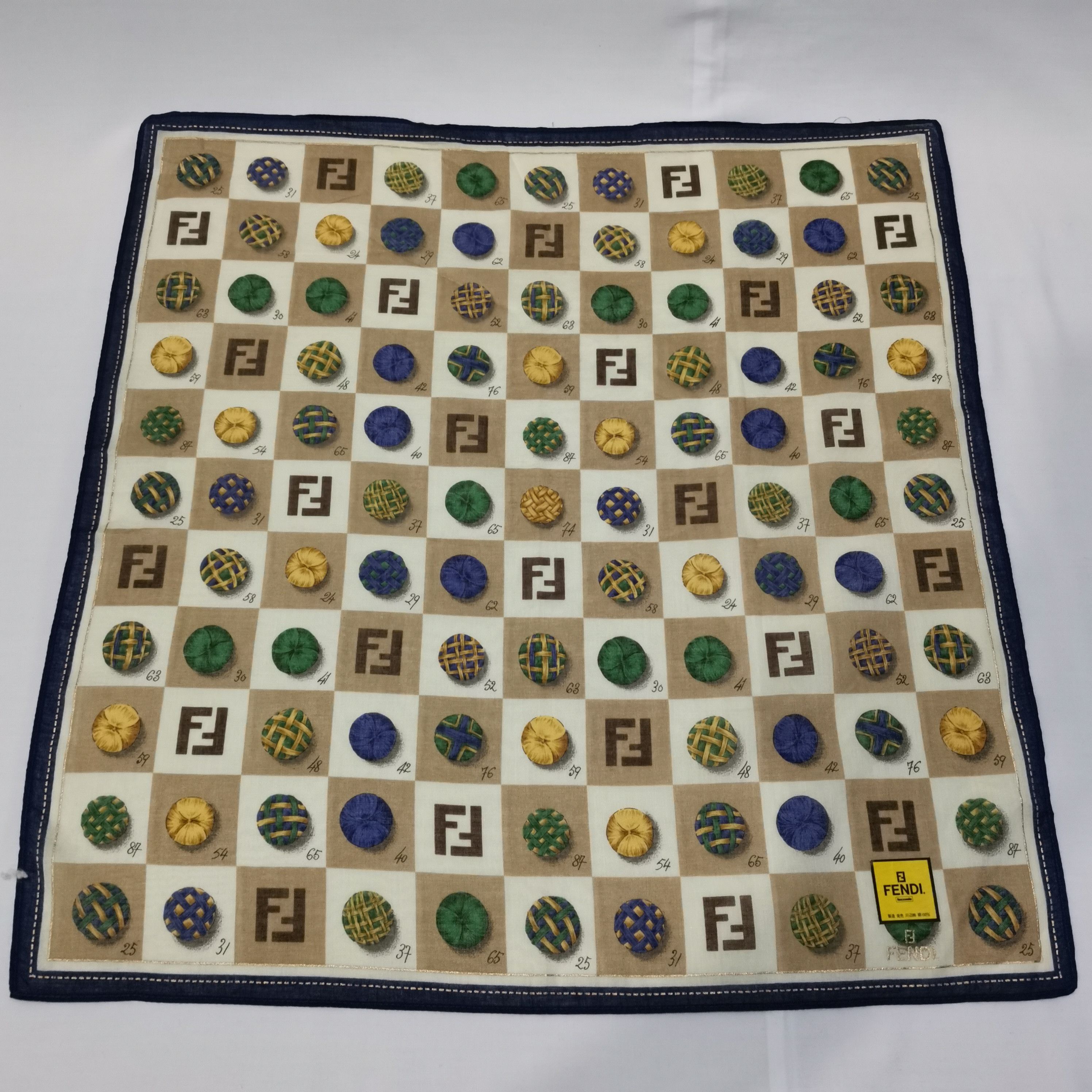 Fendi FENDI HANDKERCHIEF/ BANDANA/ SCARF Size ONE SIZE - 3 Thumbnail