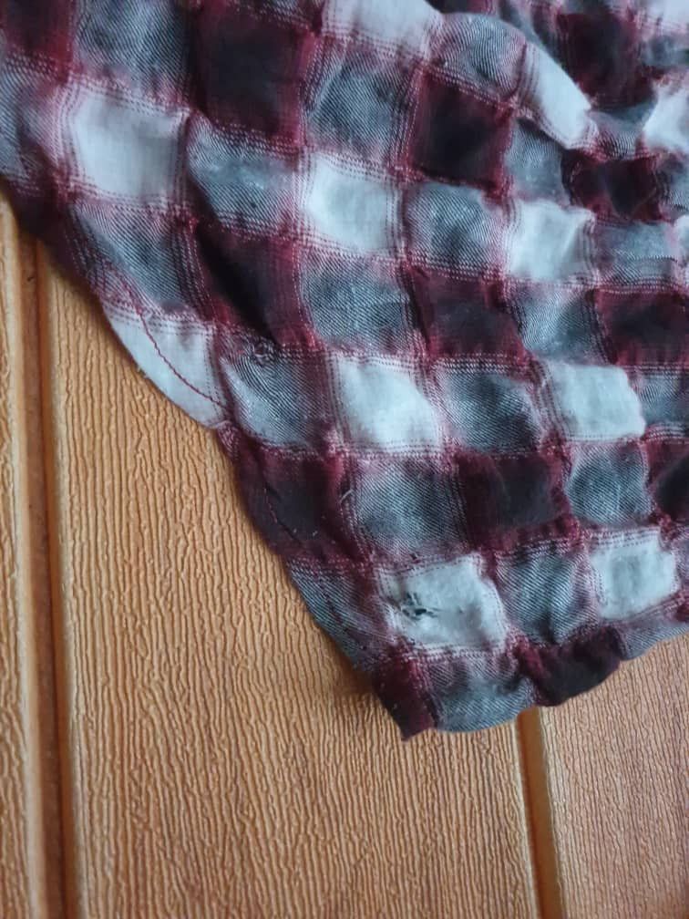 Japanese Brand 💥Bregontrail checkered button up western shirt Size US M / EU 48-50 / 2 - 5 Thumbnail