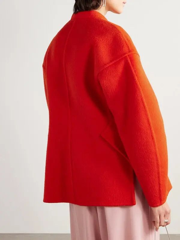 Jil Sander o1w1db10825 Jacket in Red Size XL / US 12-14 / IT 48-50 - 3 Thumbnail