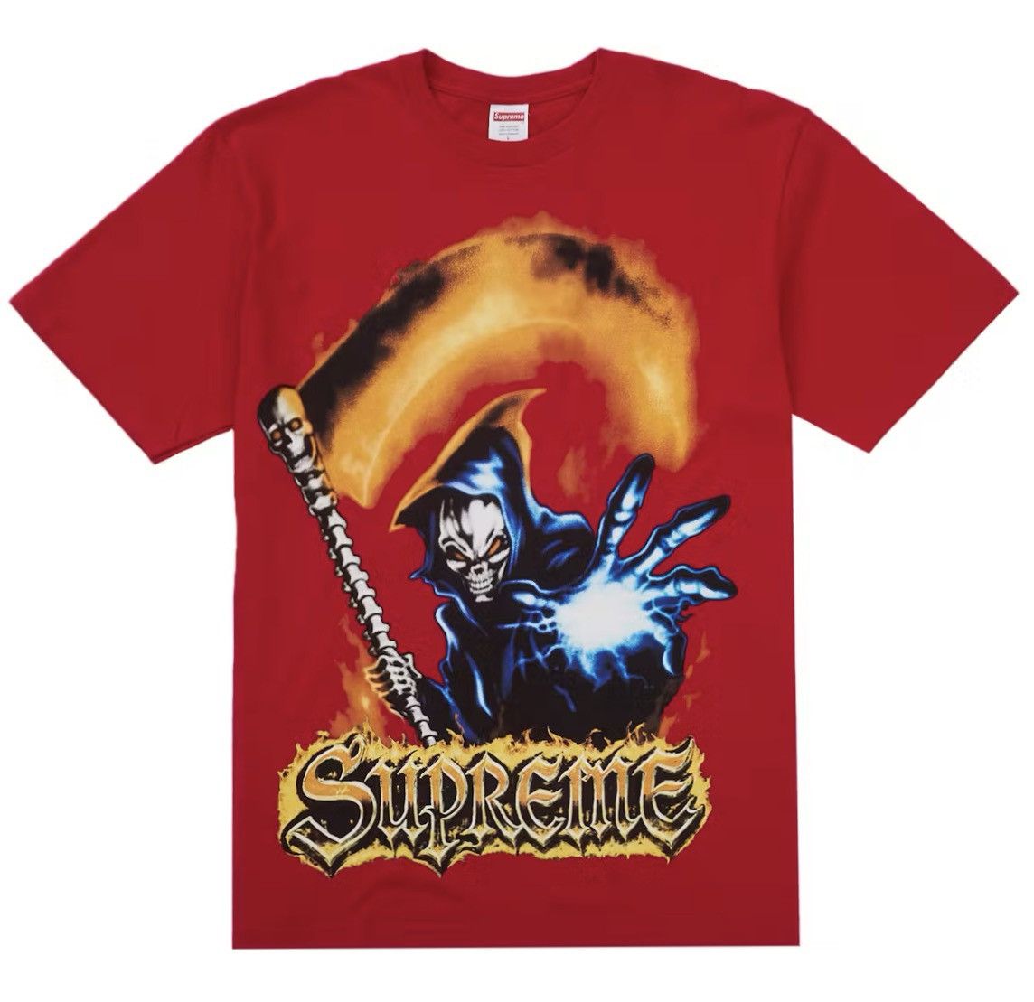 Supreme SS26 Supreme Grim Reaper Tee Size US L / EU 52-54 / 3 - 1 Thumbnail