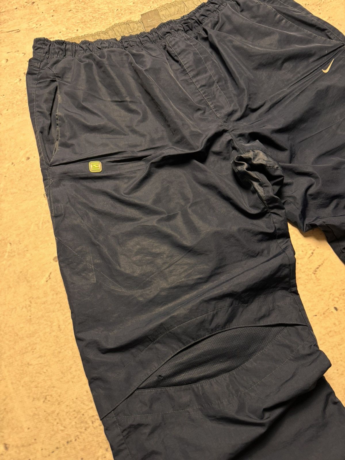 Nike × Vintage NIKE SHOX VINTAGE BASIC LOGO OVERSIZE BAGGY PANTS Size US 34 / EU 50 - 3 Thumbnail