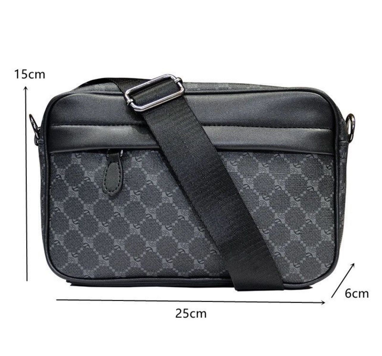 Japanese Brand × Vintage Vintage black messenger bag Size ONE SIZE - 6 Thumbnail
