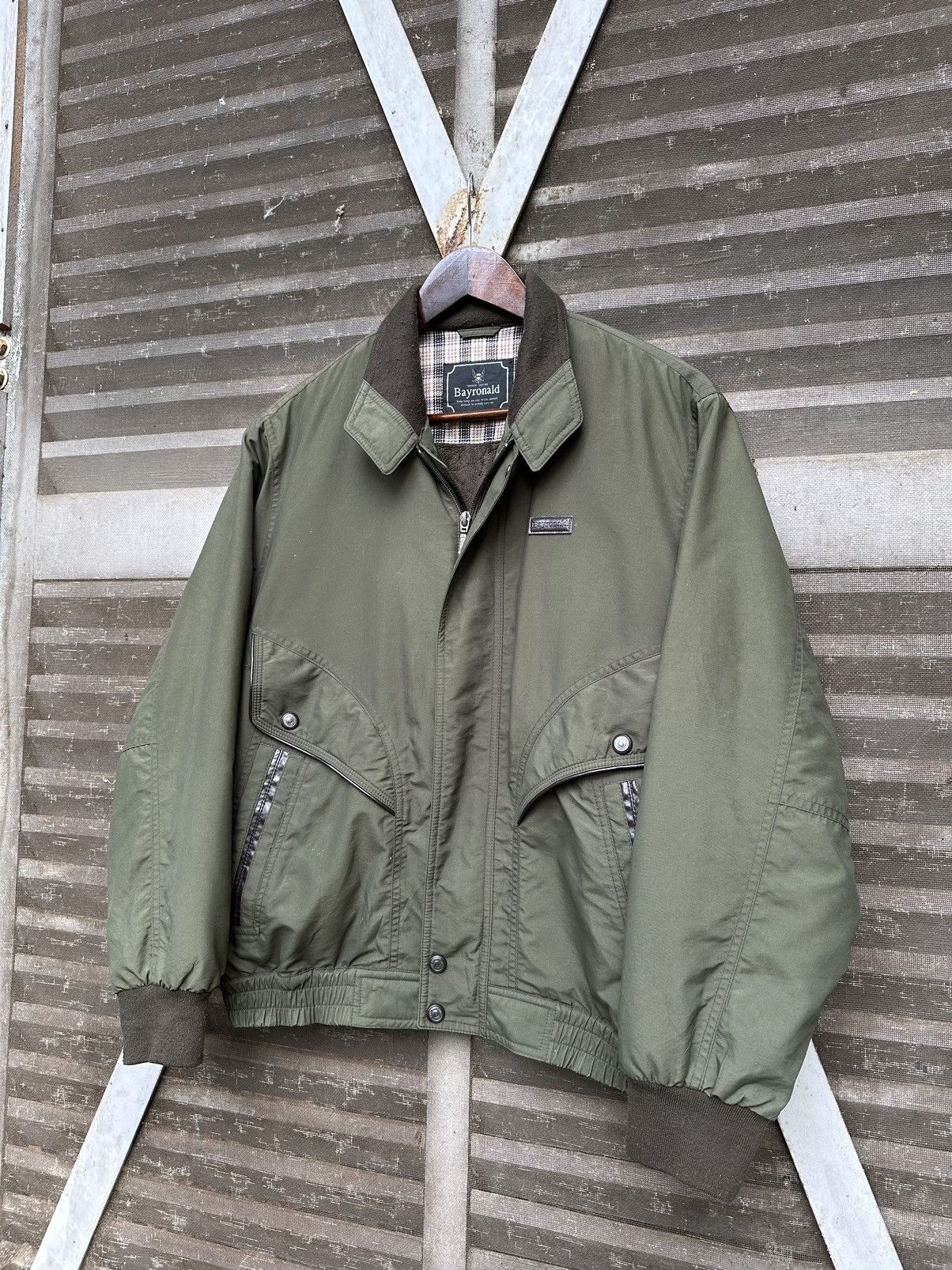 Vintage 🪖Bayronald Military Style Bomber Jacket Size US M / EU 48-50 / 2 - 5 Thumbnail