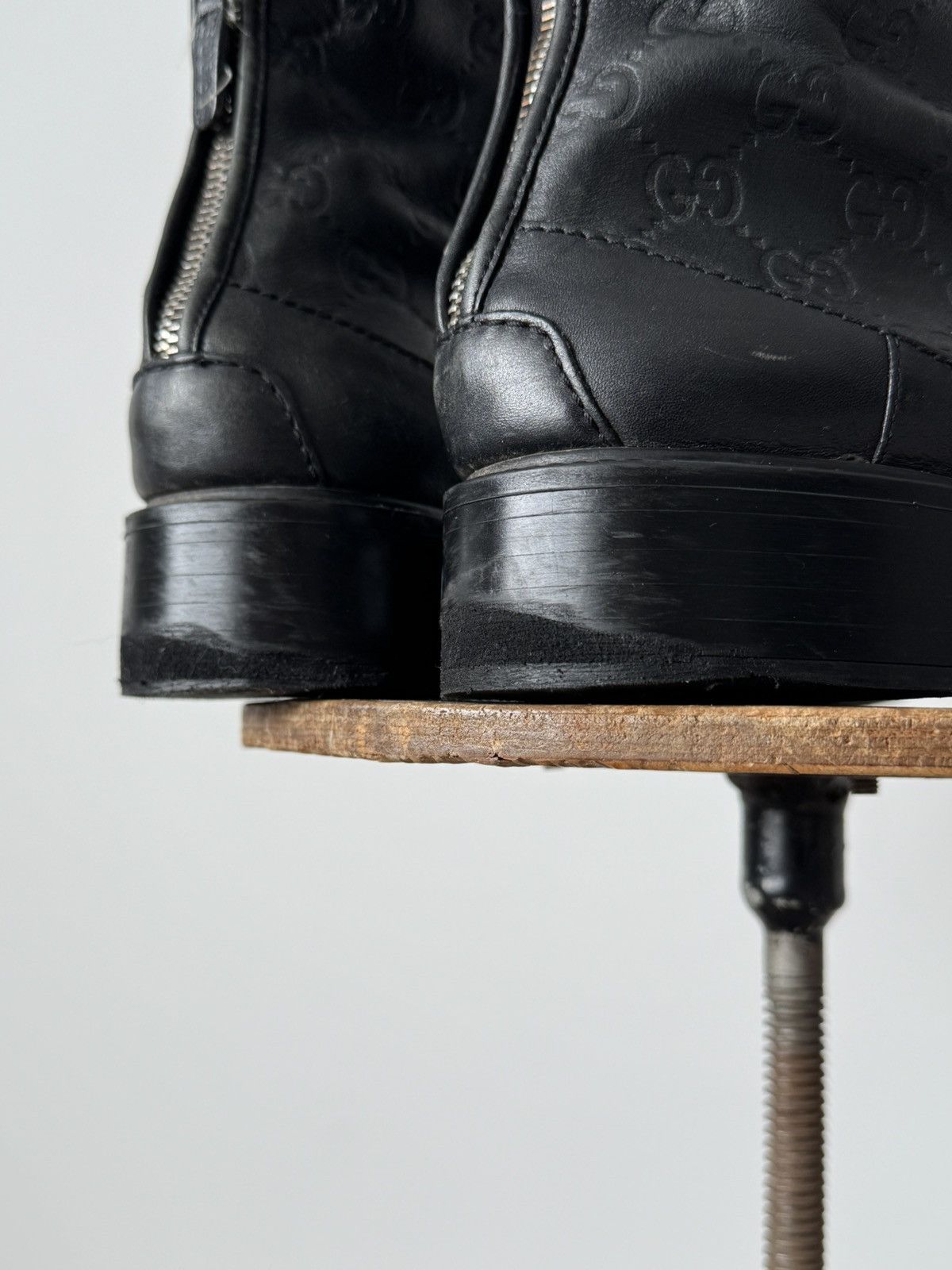 Gucci Gucci GG 'Guccissima' Biker Boots Size US 8 / IT 38 - 6 Thumbnail