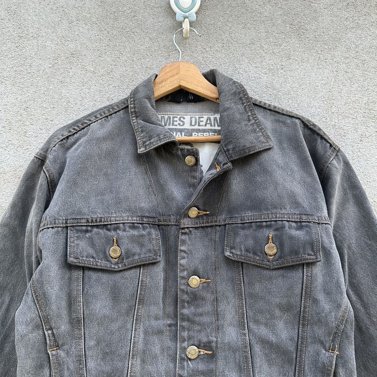 James Jean × Vintage SEND OFFER📌 VINTAGE JAMES DEAN ORIGINAL REBEL TRUCKER JACKET Size US S / EU 44-46 / 1 - 4 Thumbnail