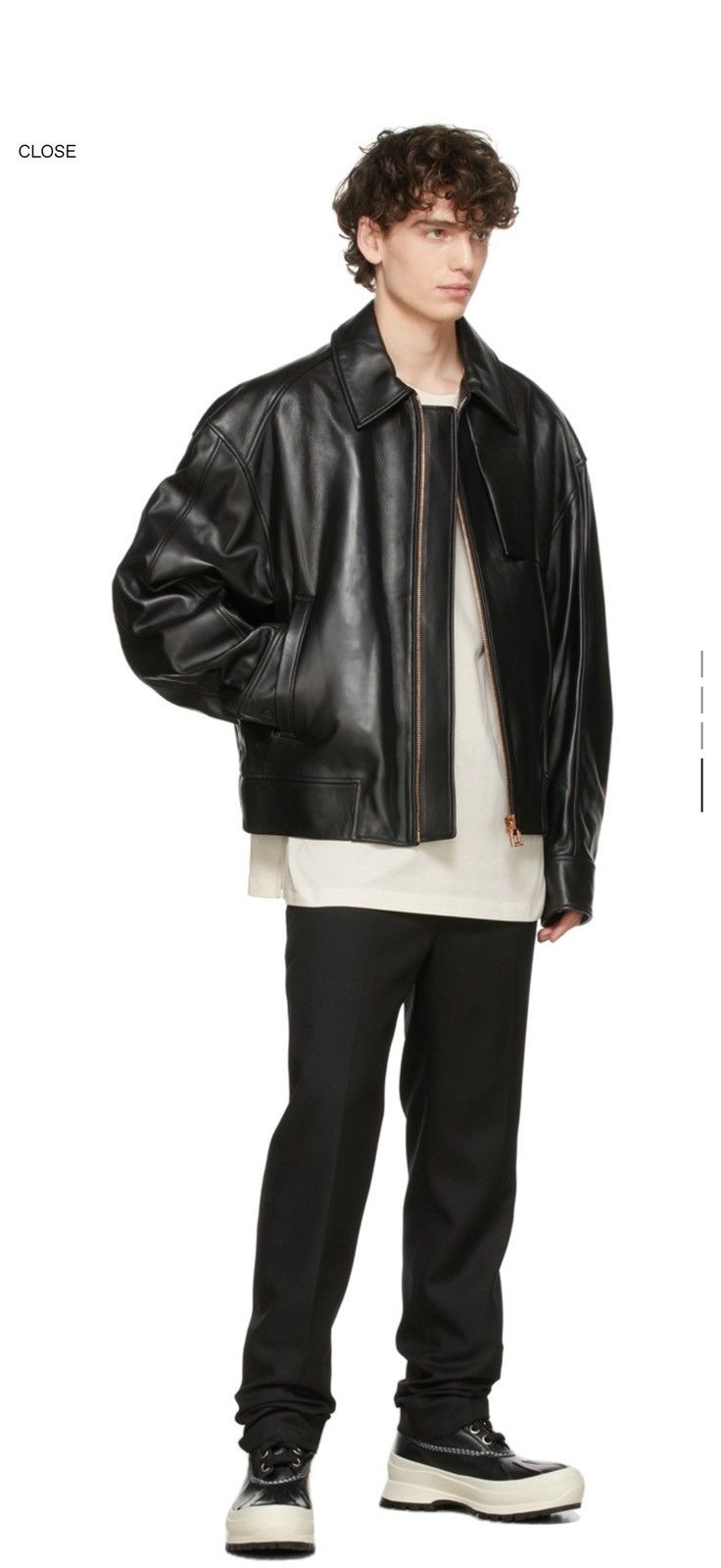 Wooyoungmi Wooyoungmi FW21 Black Straight Leg Trousers Paris Size US 28 / EU 44 - 1 Thumbnail