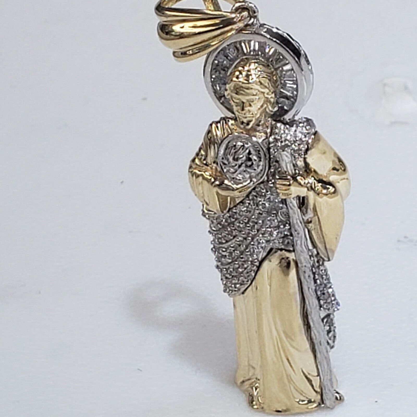 Other 3d Real 14k Gold Saint Jude judas Pendant charm Size ONE SIZE - 6 Thumbnail