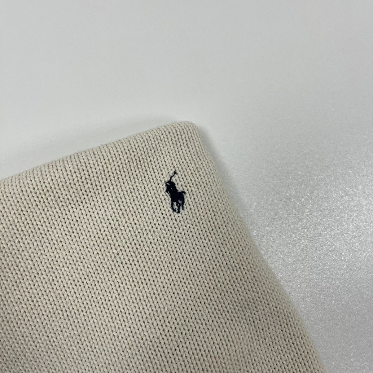 Polo Ralph Lauren Polo by Ralph Lauren Cotton Knit Vintage Sweater White Size US L / EU 52-54 / 3 - 5 Thumbnail