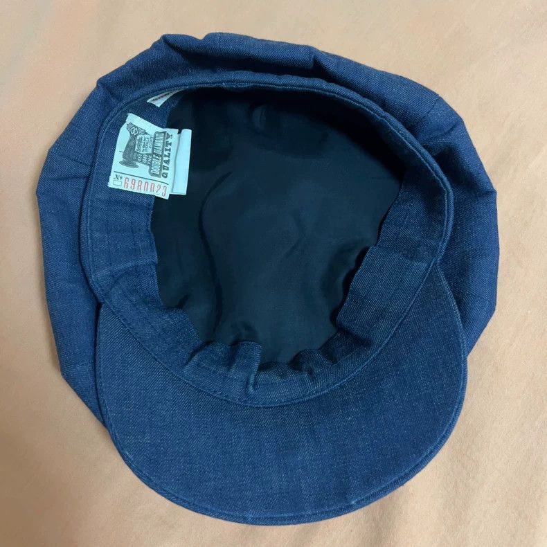 The Real McCoy's The REAL McCOY'S Indigo Dyed Cloth Newsboy Cap发布成功 Size ONE SIZE - 3 Thumbnail