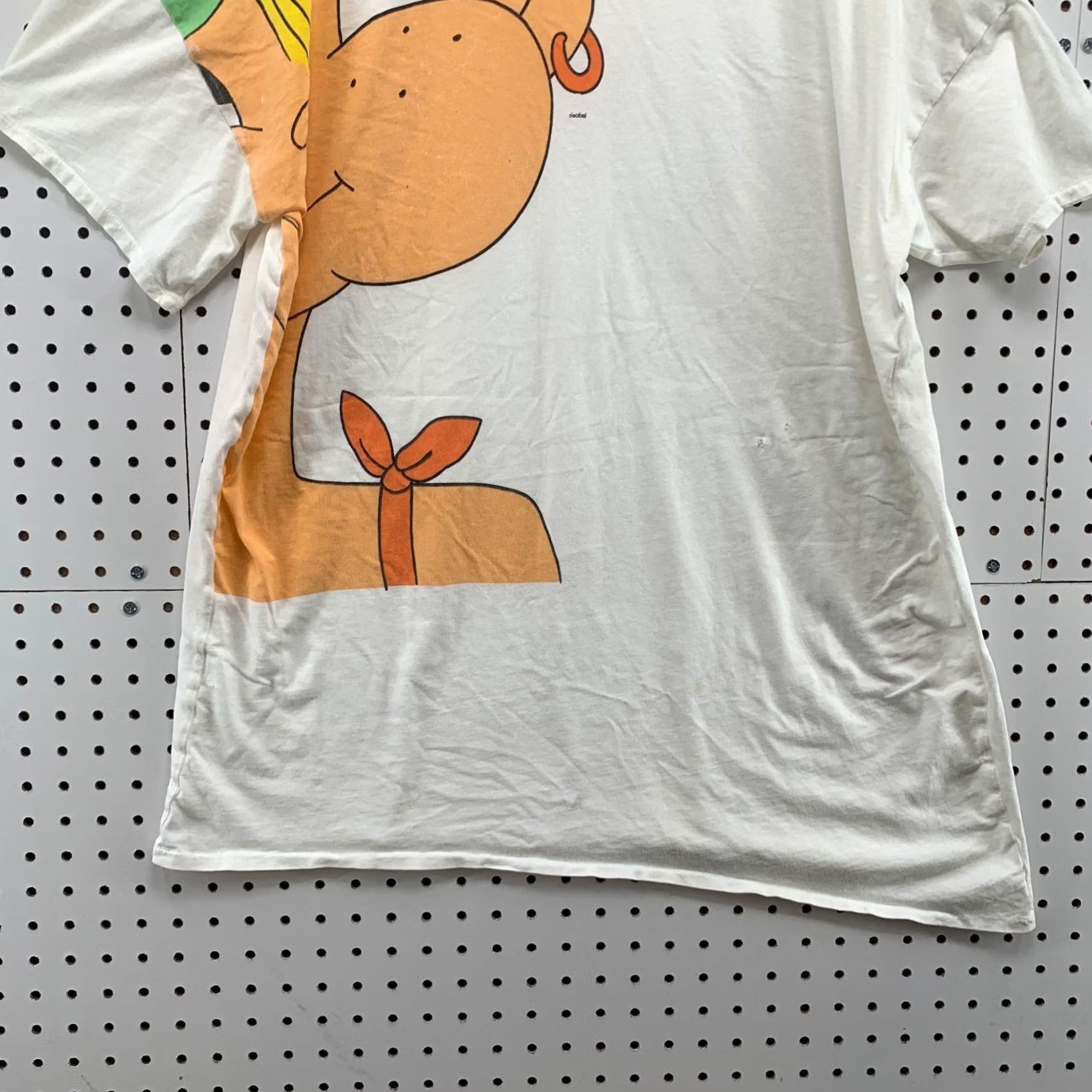 Vintage VINTAGE Decibel Shirt White XL Mens Adult Graphic Short Sleeve Crew Neck T-Shirt Size US XL / EU 56 / 4 - 6 Thumbnail