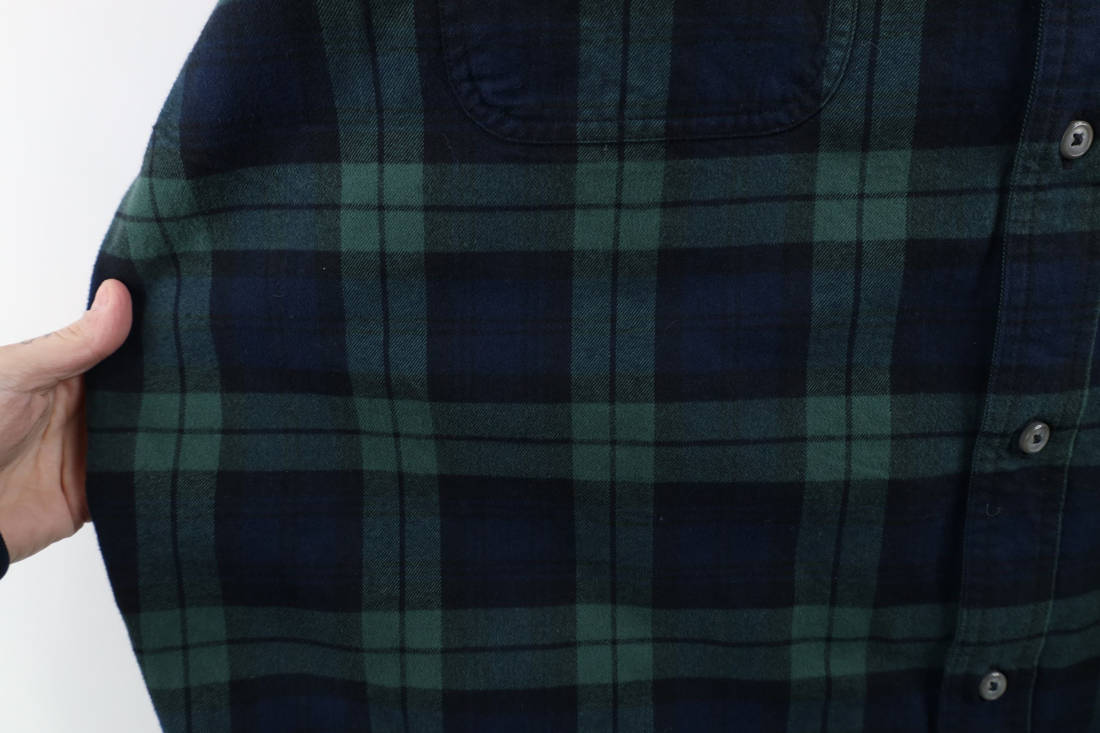 Carhartt × Vintage Vintage Y2K Carhartt Flannel Button Shirt Jacket Jac Shirt Size US XXL / EU 58 / 5 - 5 Thumbnail