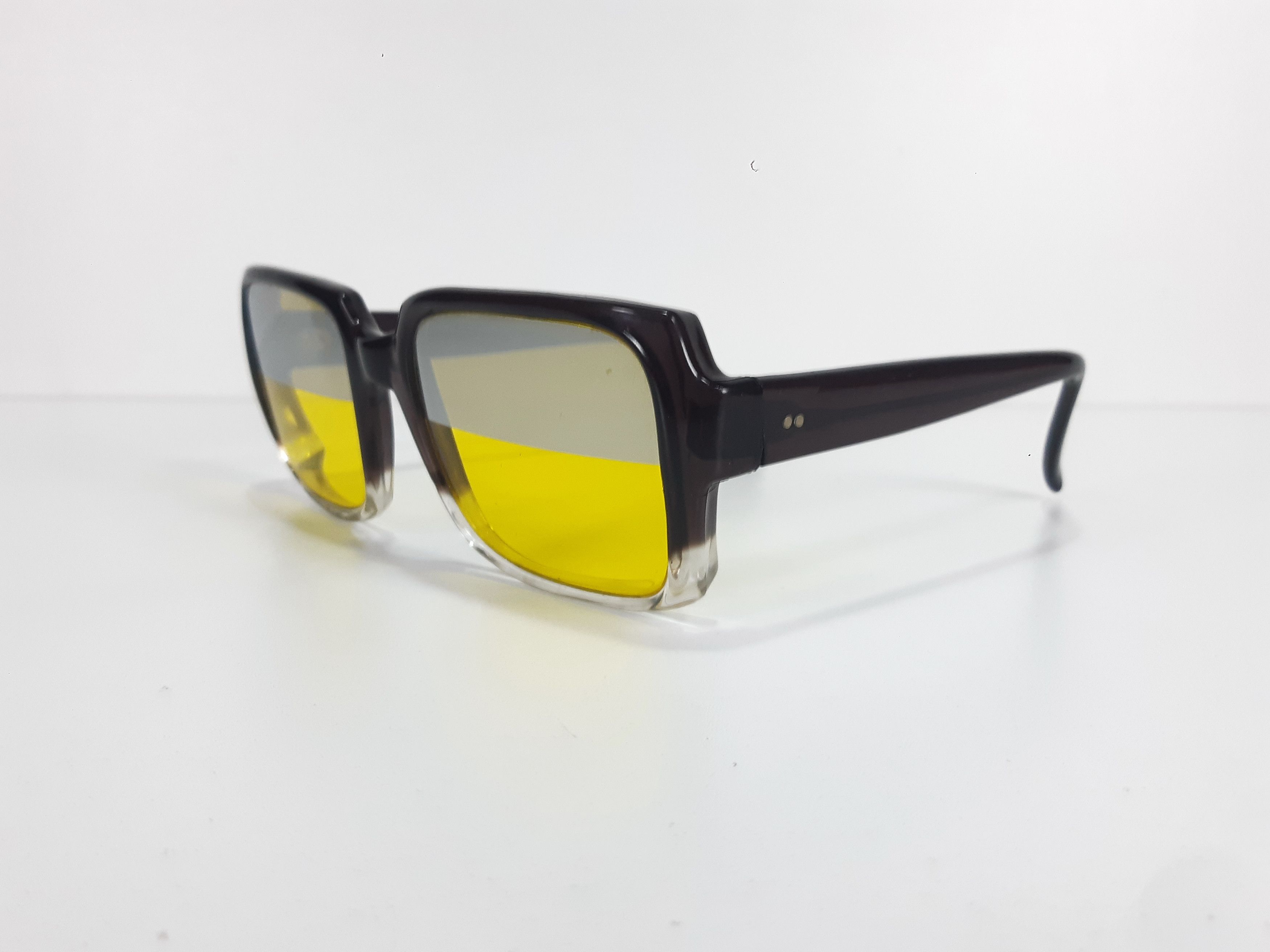 Other Vintage 70s Driving Glasses Mineral Glass Lensses NOS Size ONE SIZE - 4 Thumbnail