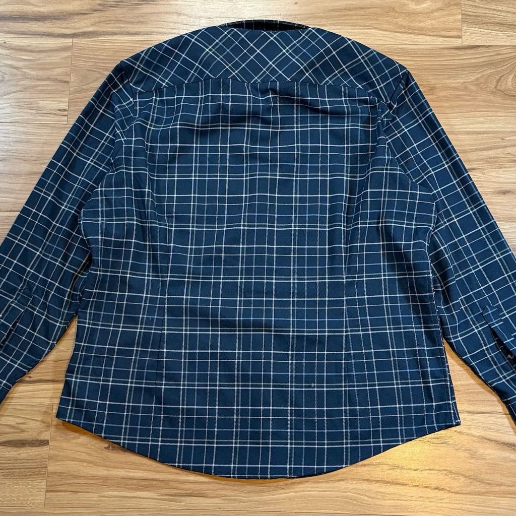 No Fear Mizzen+Main Men’s L Classic Blue Plaid Performance Shirt Size US L / EU 52-54 / 3 - 2 Thumbnail