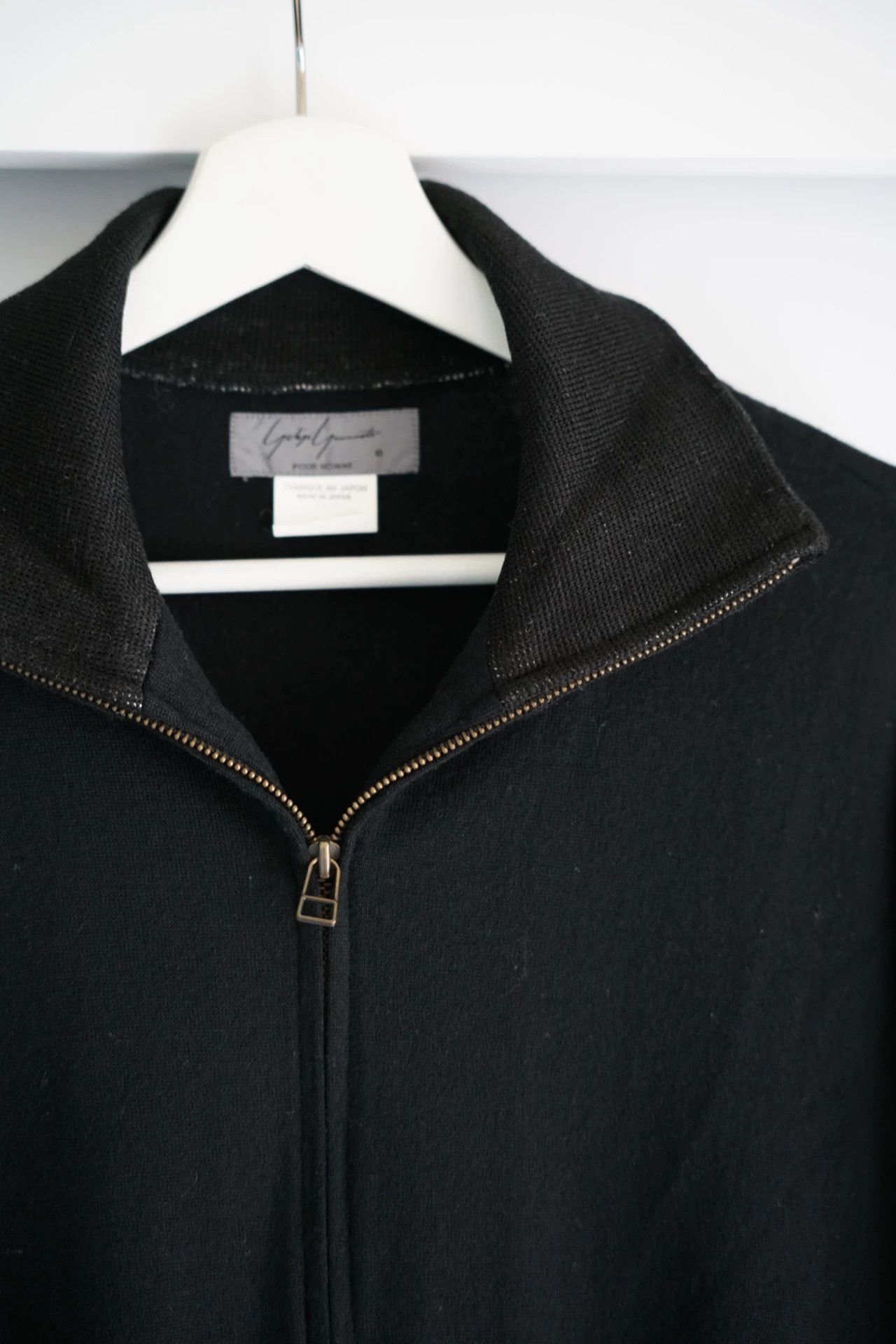 Yohji Yamamoto Yohji Yamamoto 87AW Pour Homme #8 Zip Wool Jacket Size US M / EU 48-50 / 2 - 4 Thumbnail