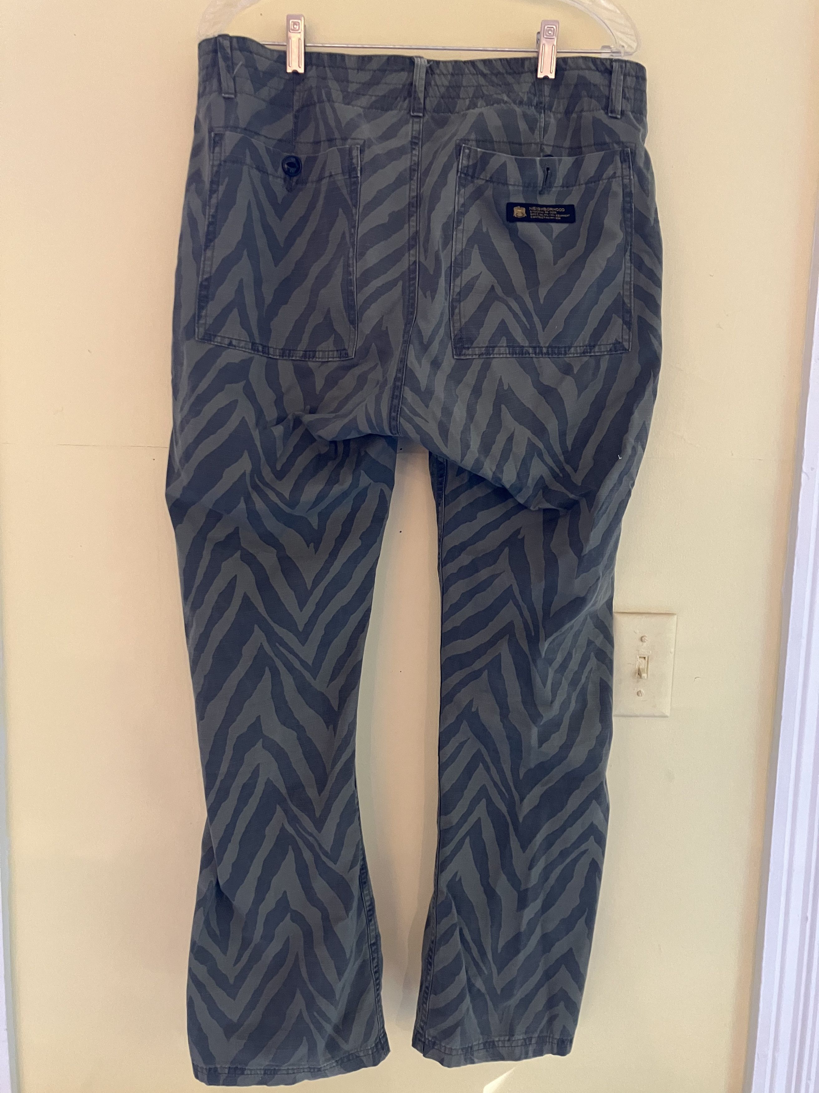 Neighborhood NEIGHBORHOOD Zebra Pant Size US 34 / EU 50 - 4 Thumbnail
