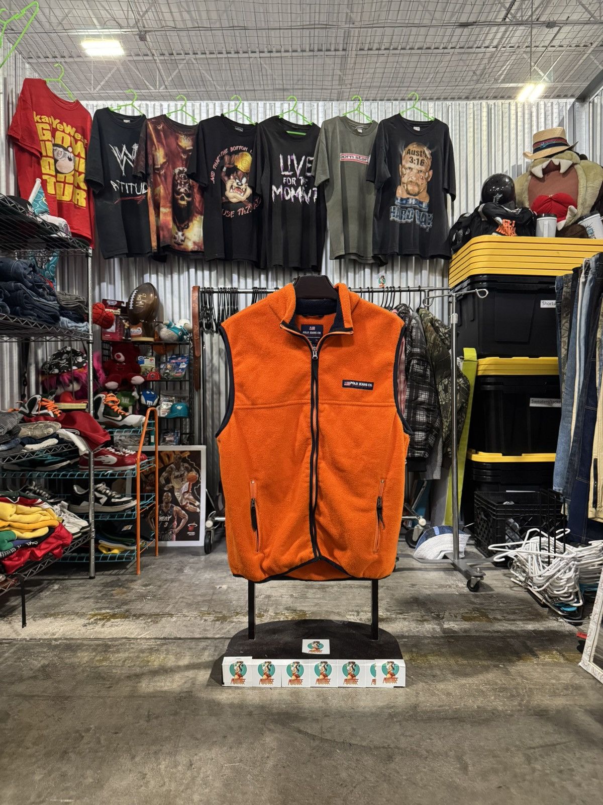 Polo Ralph Lauren × Vintage Vintage 90s Polo Sport Ralph Lauren Vest XL Size US XL / EU 56 / 4 - 1 Thumbnail