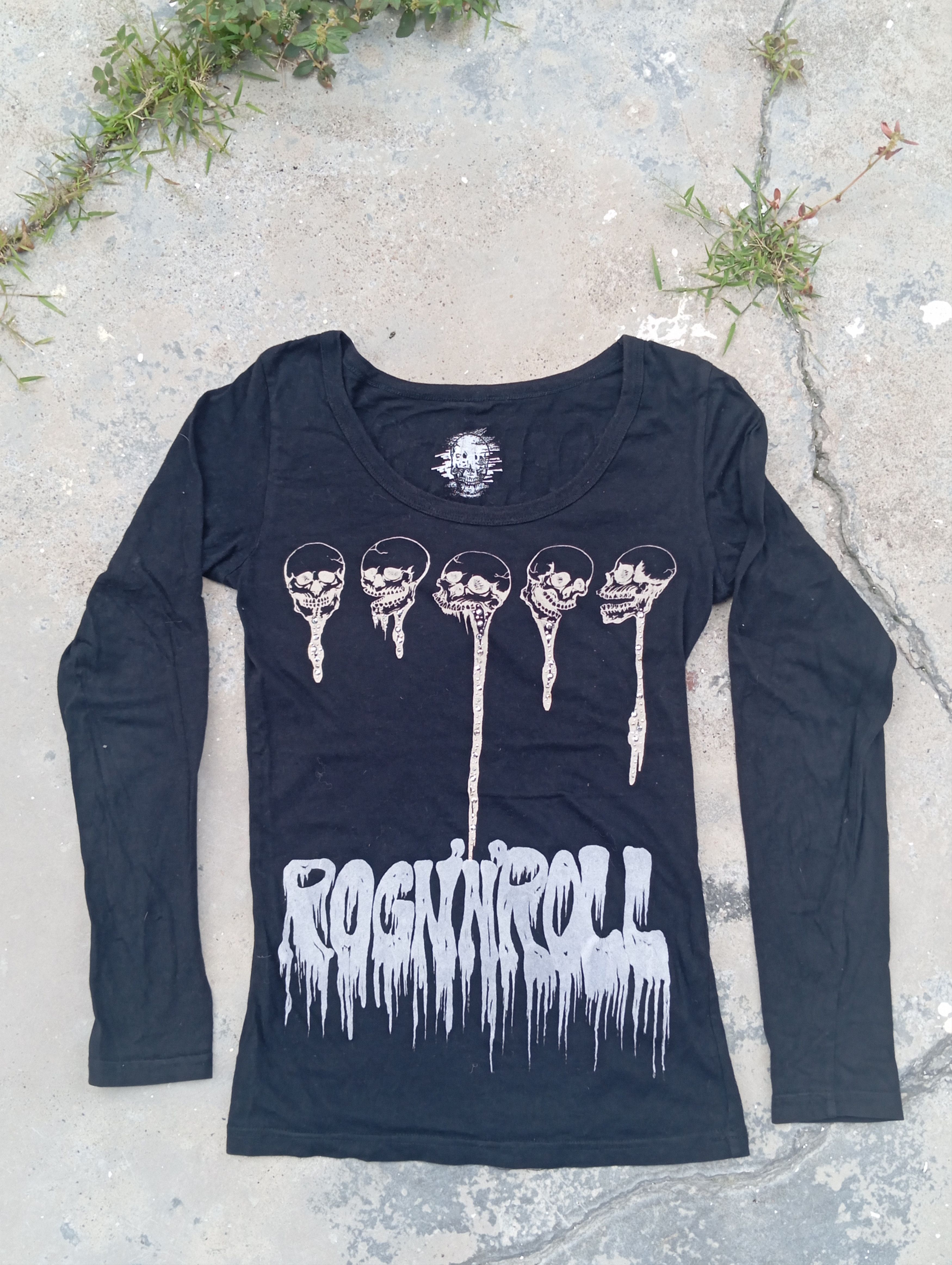 Japanese Brand Beautiful skull tee like hysteric glamour Size XXS / US 00 / IT 34 - 1 Thumbnail