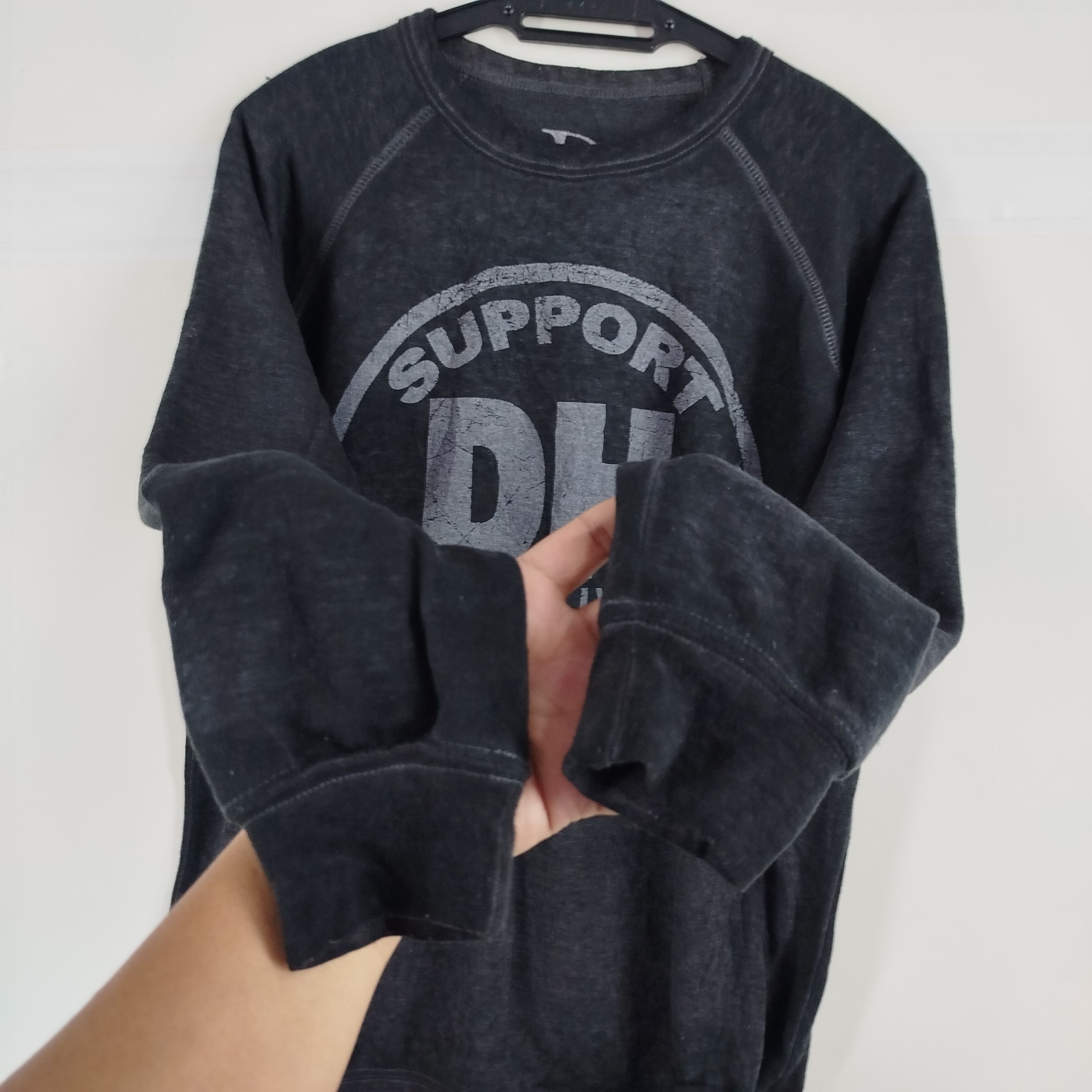Vintage Dirtee Hollywood City Of Angels Big Logo Rayon Material Size US M / EU 48-50 / 2 - 8 Thumbnail