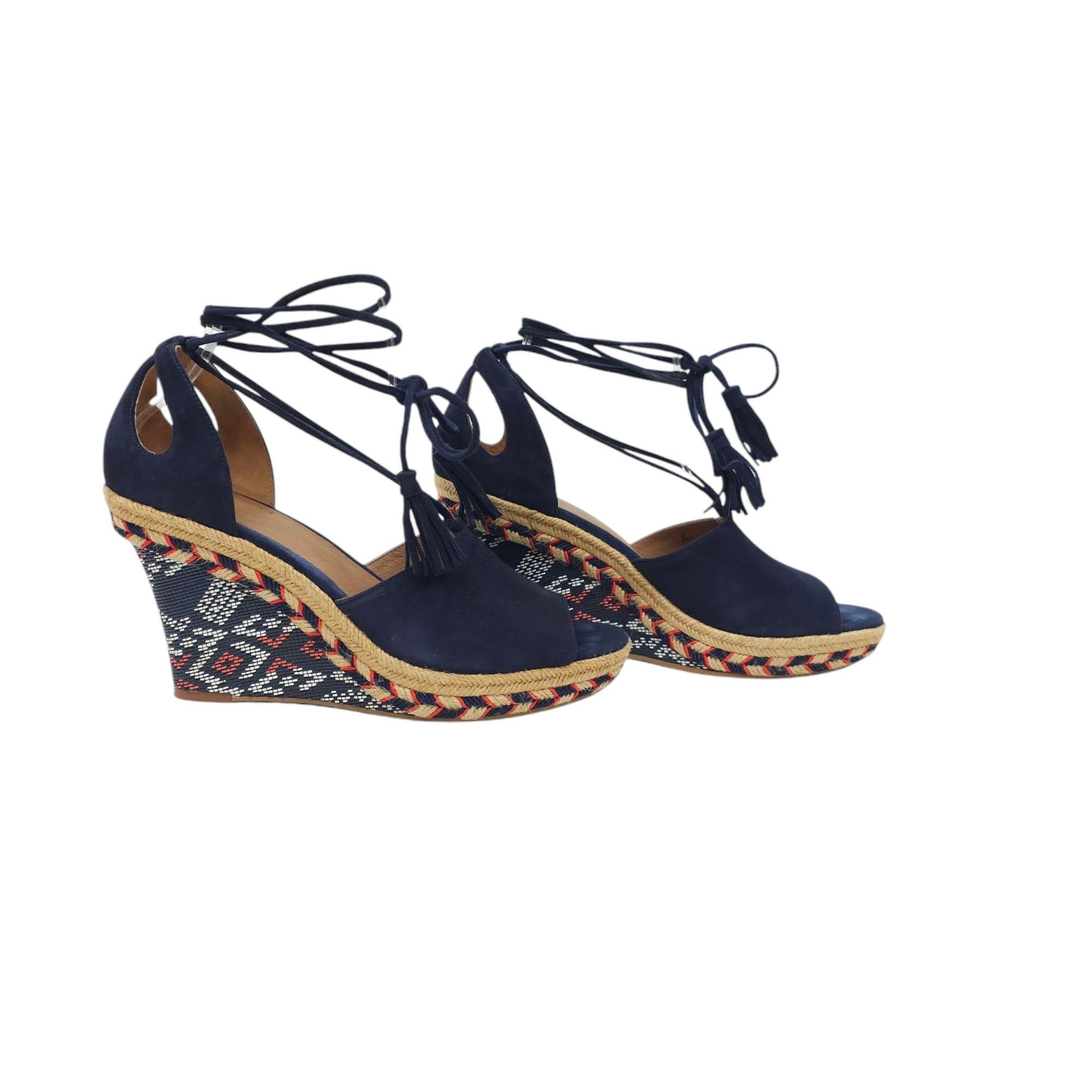 Other Cabi Isla Espadrille Wedge Sandals Womens 8 M Ankle Wrap Size US 8 / IT 38 - 13 Thumbnail