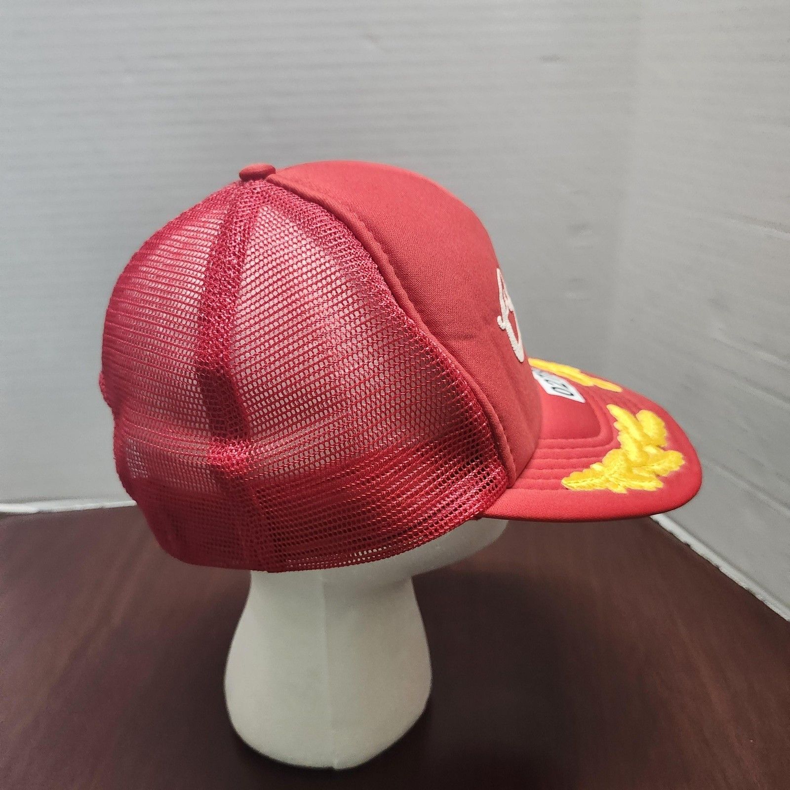 Other Vintage Coors Beer Trucker Hat Mesh Snapback Cap Leaf Patch Size ONE SIZE - 6 Thumbnail