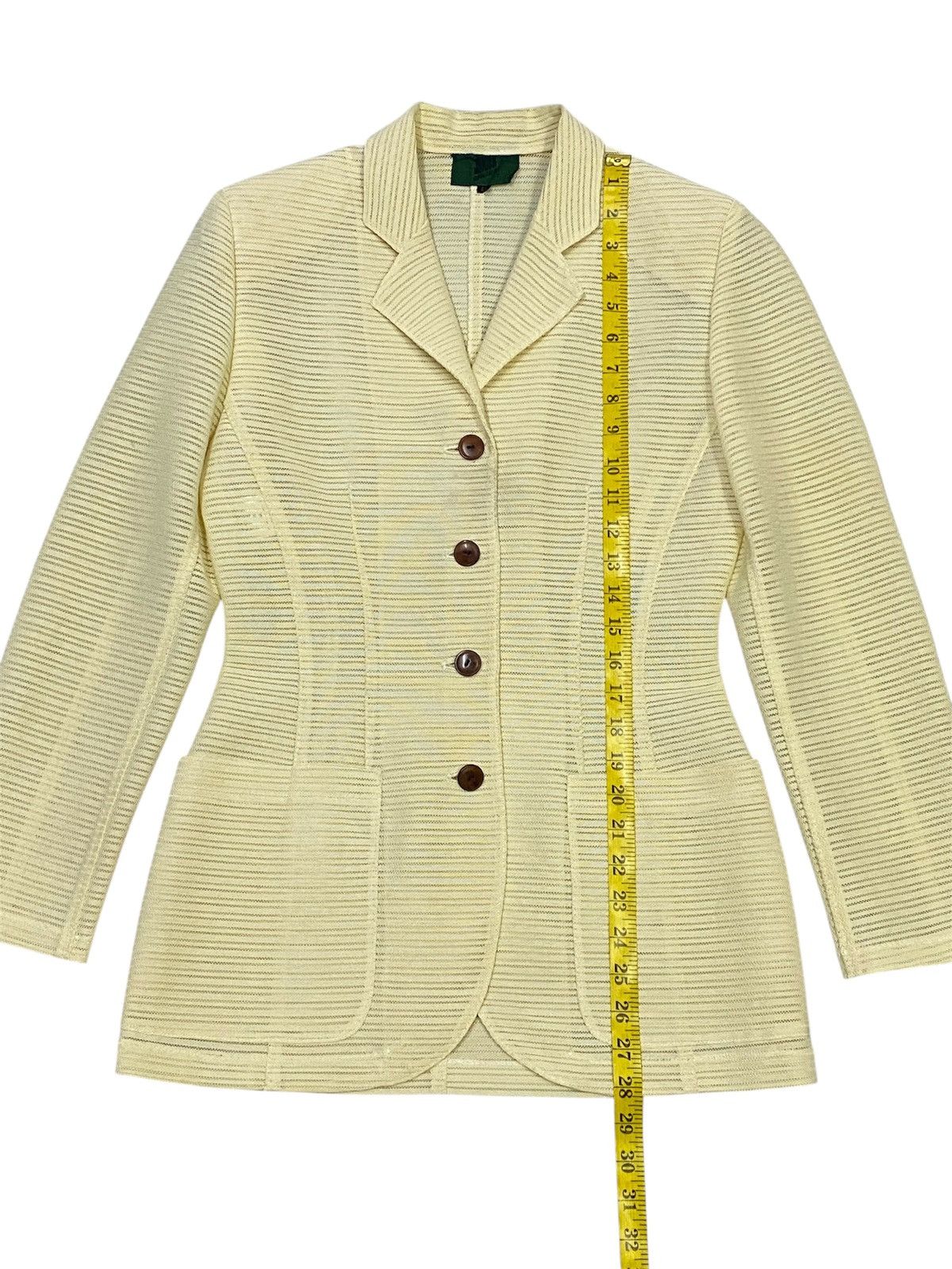 Jean Paul Gaultier Jean Paul Gaultier Archetypal Nylon ( Mesh ) Blazer/Jacket Size S / US 4 / IT 40 - 16 Thumbnail