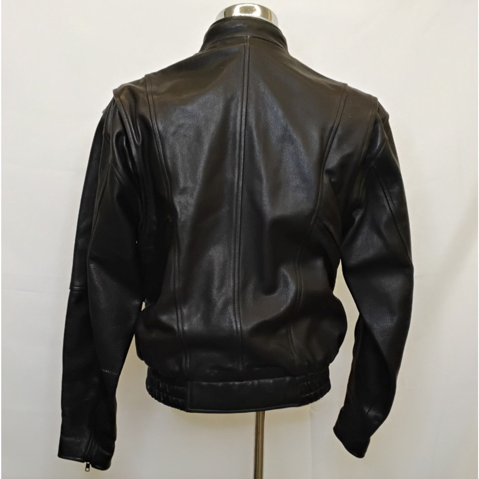 Other Mossi Leather Motto Jacket Men's 42 Black Mesh Lining Size US M / EU 48-50 / 2 - 3 Thumbnail