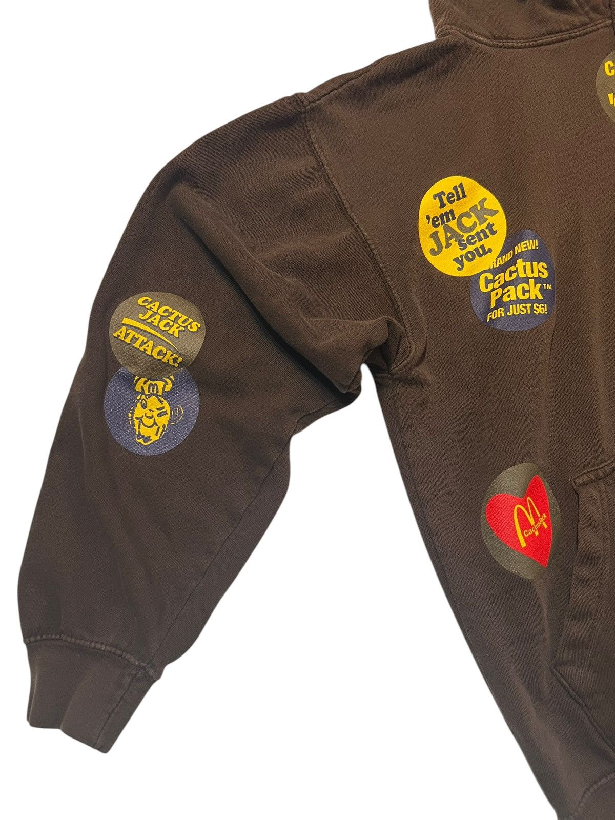 Travis Scott Travis Scott x Mcdonalds Sticker Bomb Hoodie Size US M / EU 48-50 / 2 - 7 Thumbnail