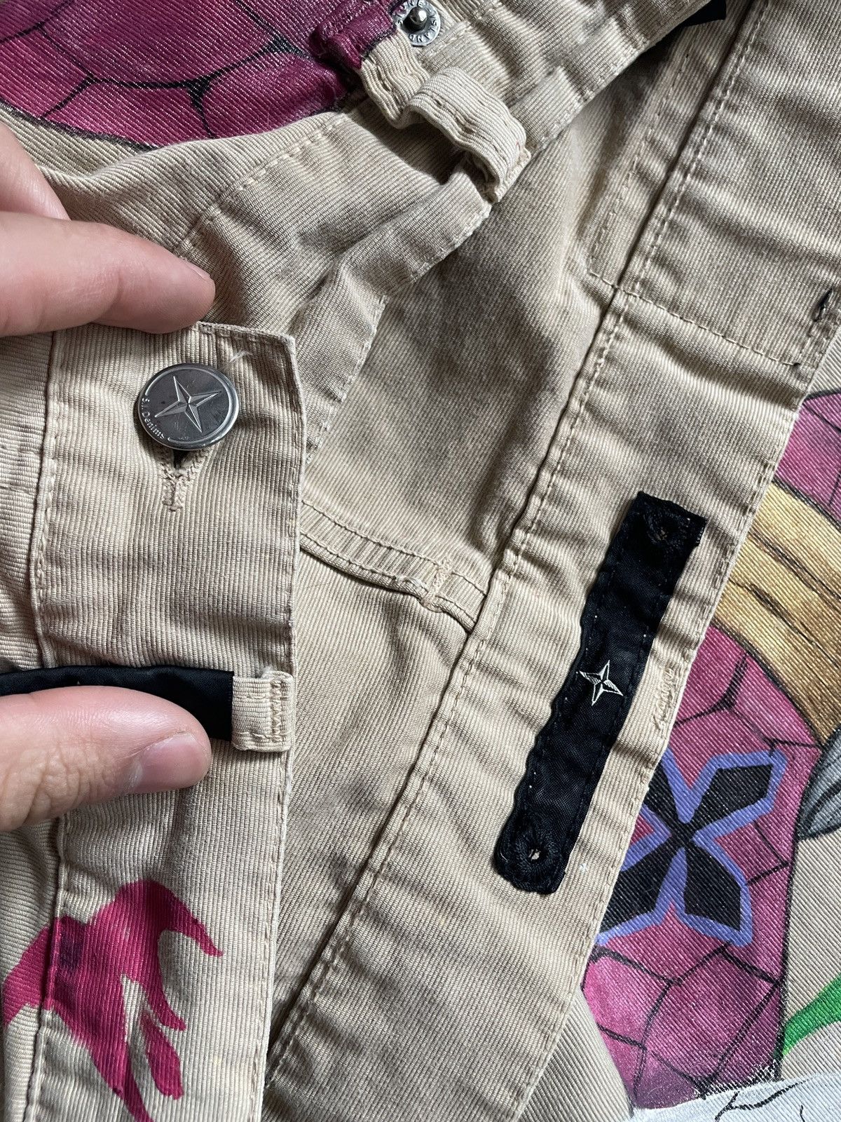 Stone Island Vintage Stone Island x DEMON SLAYER 1:1 Custom Jeans Size US 32 / EU 48 - 12 Thumbnail