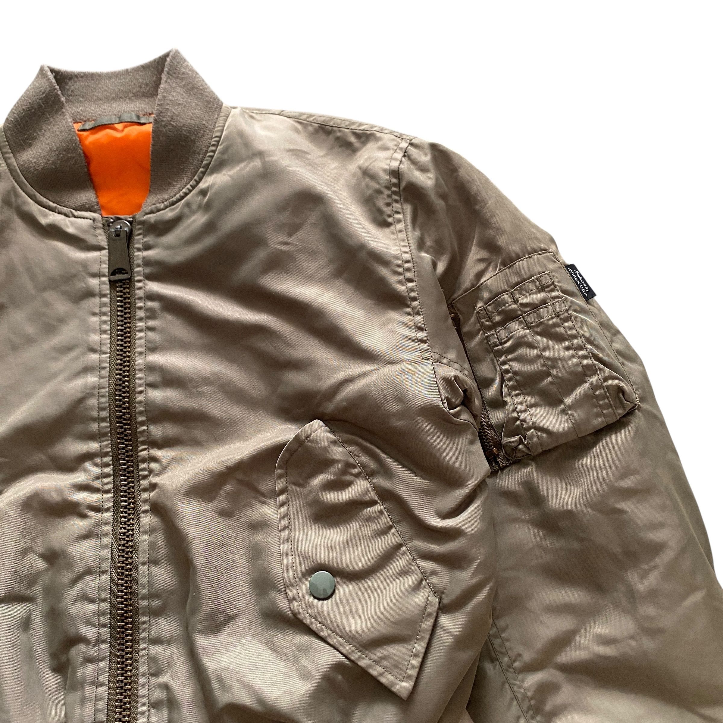 Avirex Vintage Avirex Big Spellout Ma1 Bomber Flight Boys Jacket Size US XXS / EU 40 - 4 Thumbnail