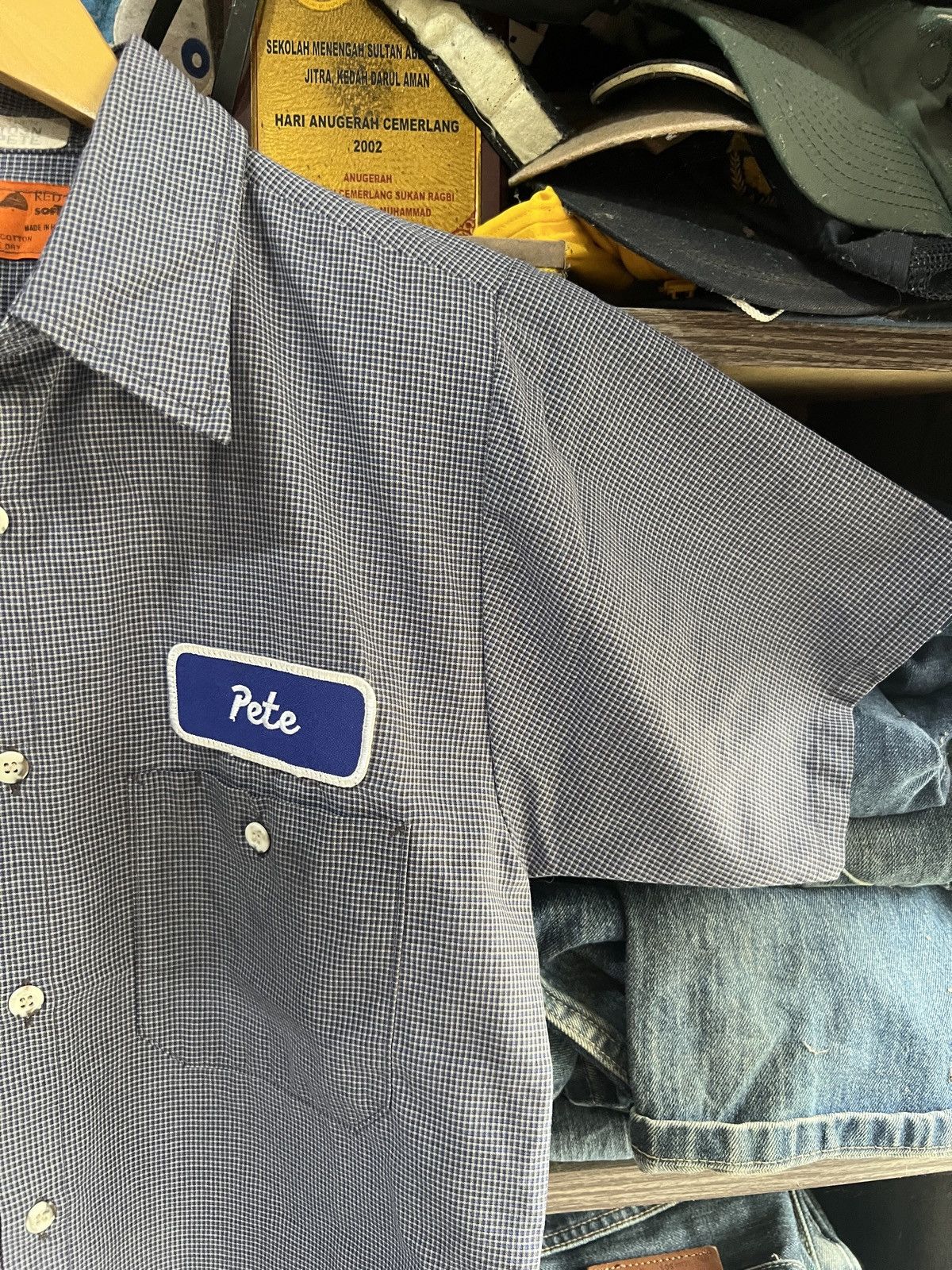 Red Kap 🔥Vintage Red Kap Ford Patches Shirt Size US S / EU 44-46 / 1 - 5 Thumbnail