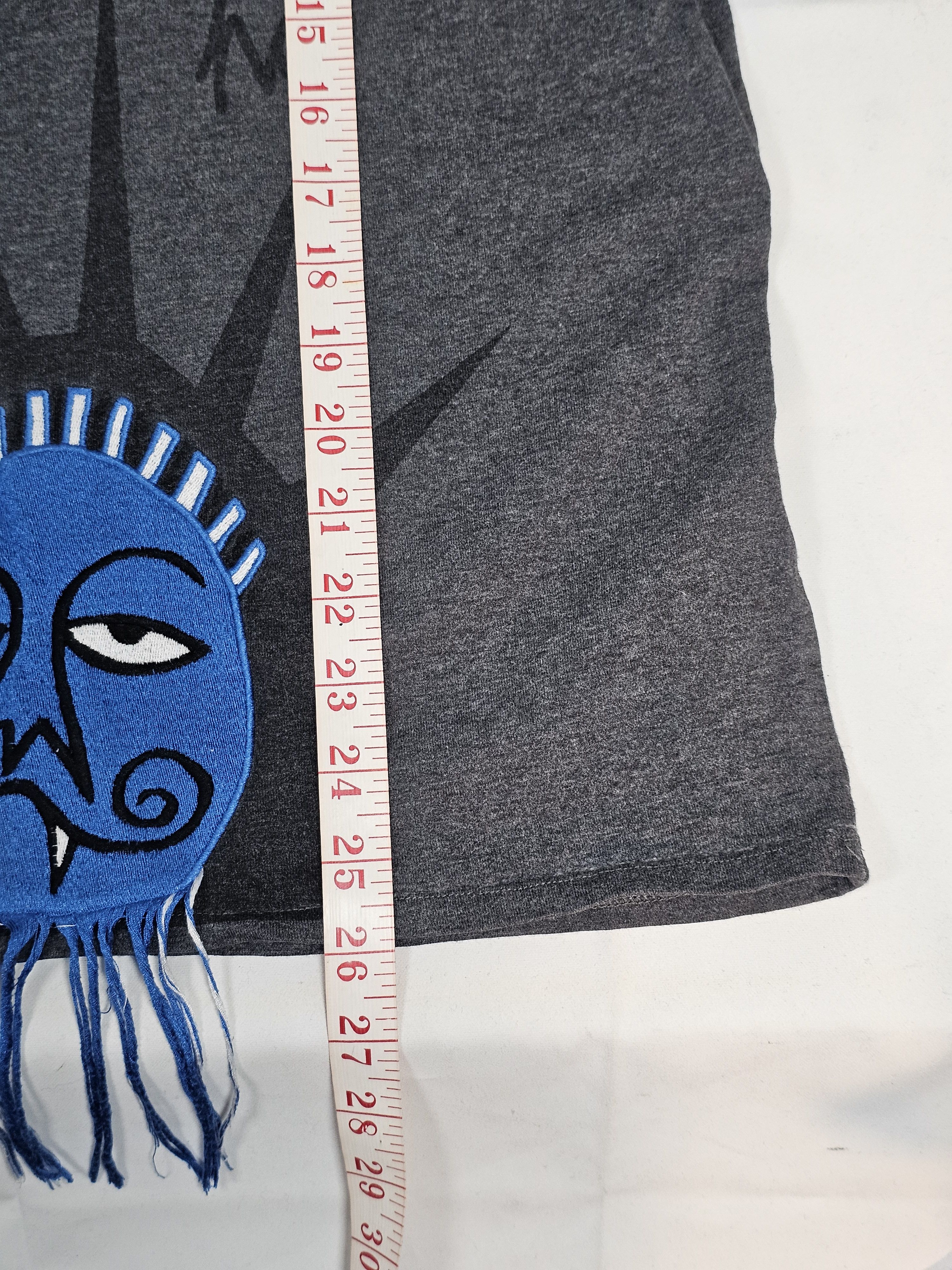 Haculla HACULLA Haha Liberty Drop Shoulder T-Shirt, Grey Medium EUC Size US M / EU 48-50 / 2 - 8 Thumbnail