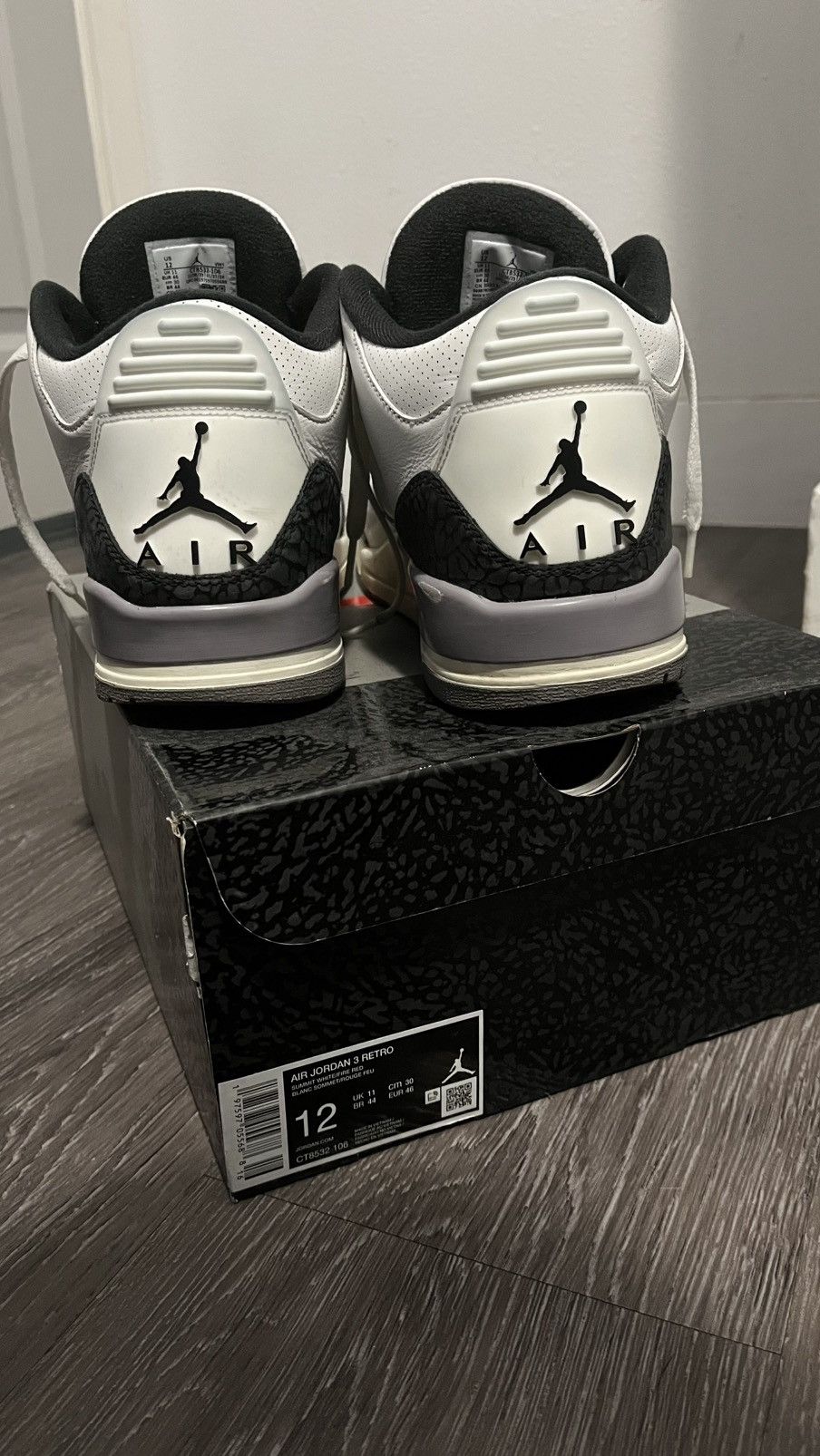 Jordan Brand Jordan 3 greys Size US 12 / EU 45 - 4 Thumbnail