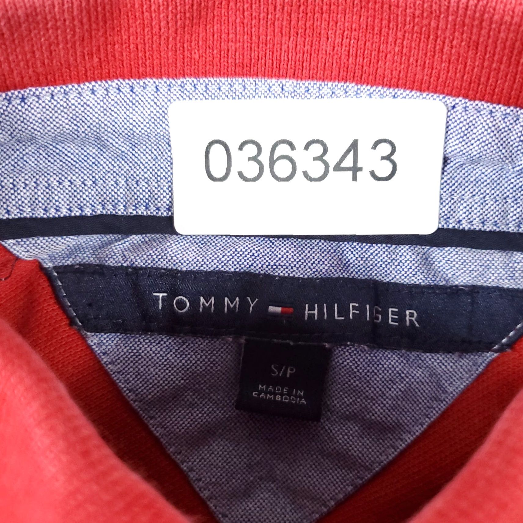 Tommy Hilfiger Tommy Hilfiger Polo Shirt Mens Small Red Casual Short Sleeve Shirt Polo Size US S / EU 44-46 / 1 - 7 Thumbnail