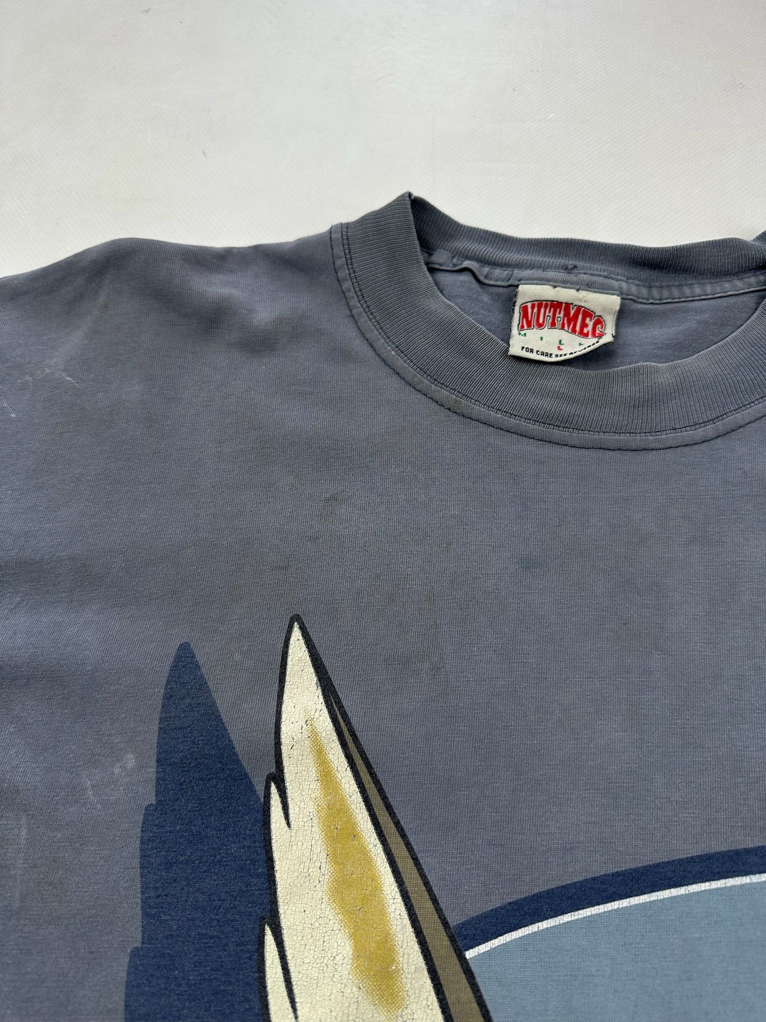 Nutmeg × Vintage × Warner Bros Vintage Wile E Coyote warner bros rare overprint tee 1996 Size US L / EU 52-54 / 3 - 10 Thumbnail