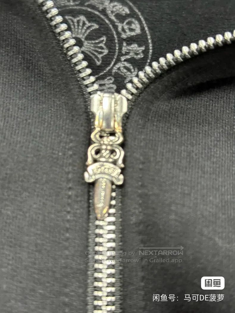 Chrome Hearts CHROME HEARTS Size XXL Colorful horseshoe logo zipper coat Size US XXL / EU 58 / 5 - 2 Thumbnail