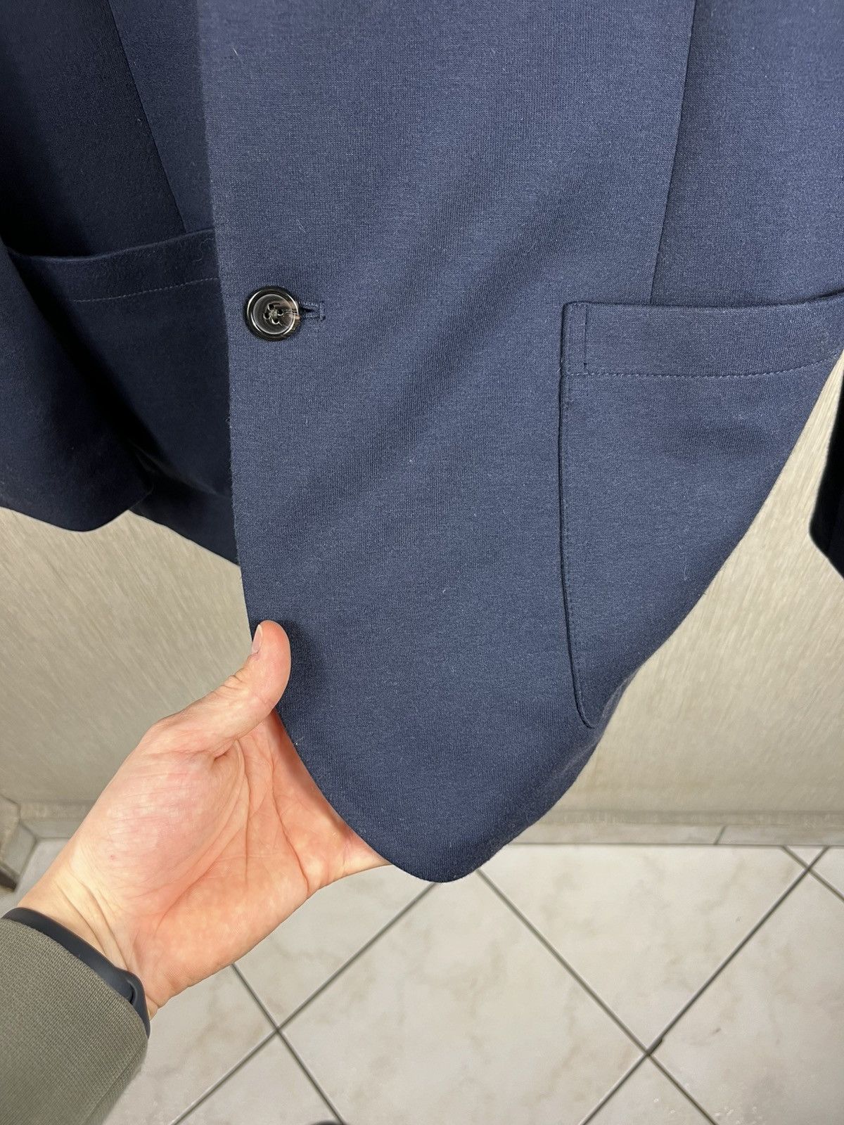 Polo Ralph Lauren × Ralph Lauren Polo Ralph Lauren cotton navy blazer soft jacket luxury Size US XL / EU 56 / 4 - 14 Thumbnail