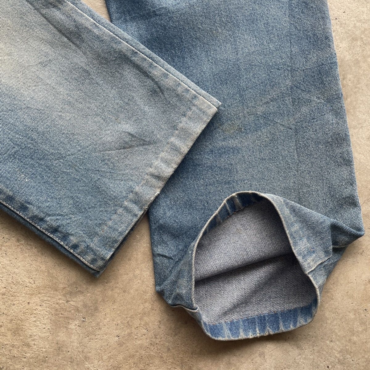 Japanese Brand Vintage Bee Bell Japan RUSTY Faded Jeans Denim Pants W35 Size US 35 - 9 Thumbnail