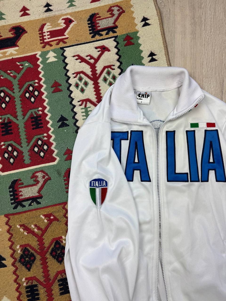 Japanese Brand × Vintage RARE Vintage Italia Zip Y2K Hoodie Size US S / EU 44-46 / 1 - 7 Thumbnail