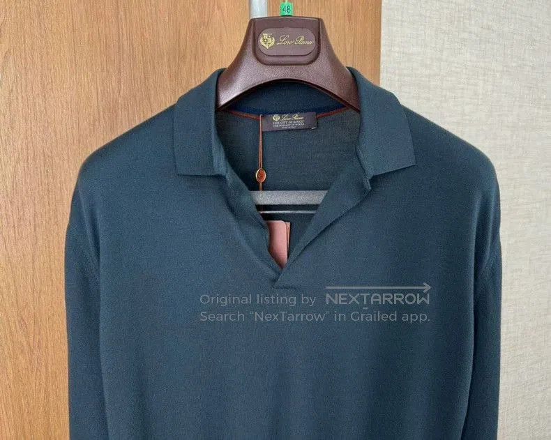 Loro Piana Loro Piana Knit Polo Shirt. Size US L / EU 52-54 / 3 - 2 Thumbnail