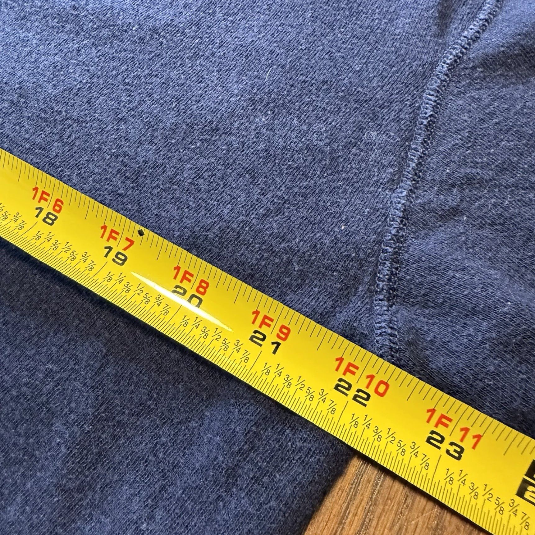 Vintage VINTAGE L.L. Bean Mens Long Sleeve Henley Shirt Wool Blend Navy Blue Large USA Regular Mens Button-Up Thermal Size US L / EU 52-54 / 3 - 7 Thumbnail