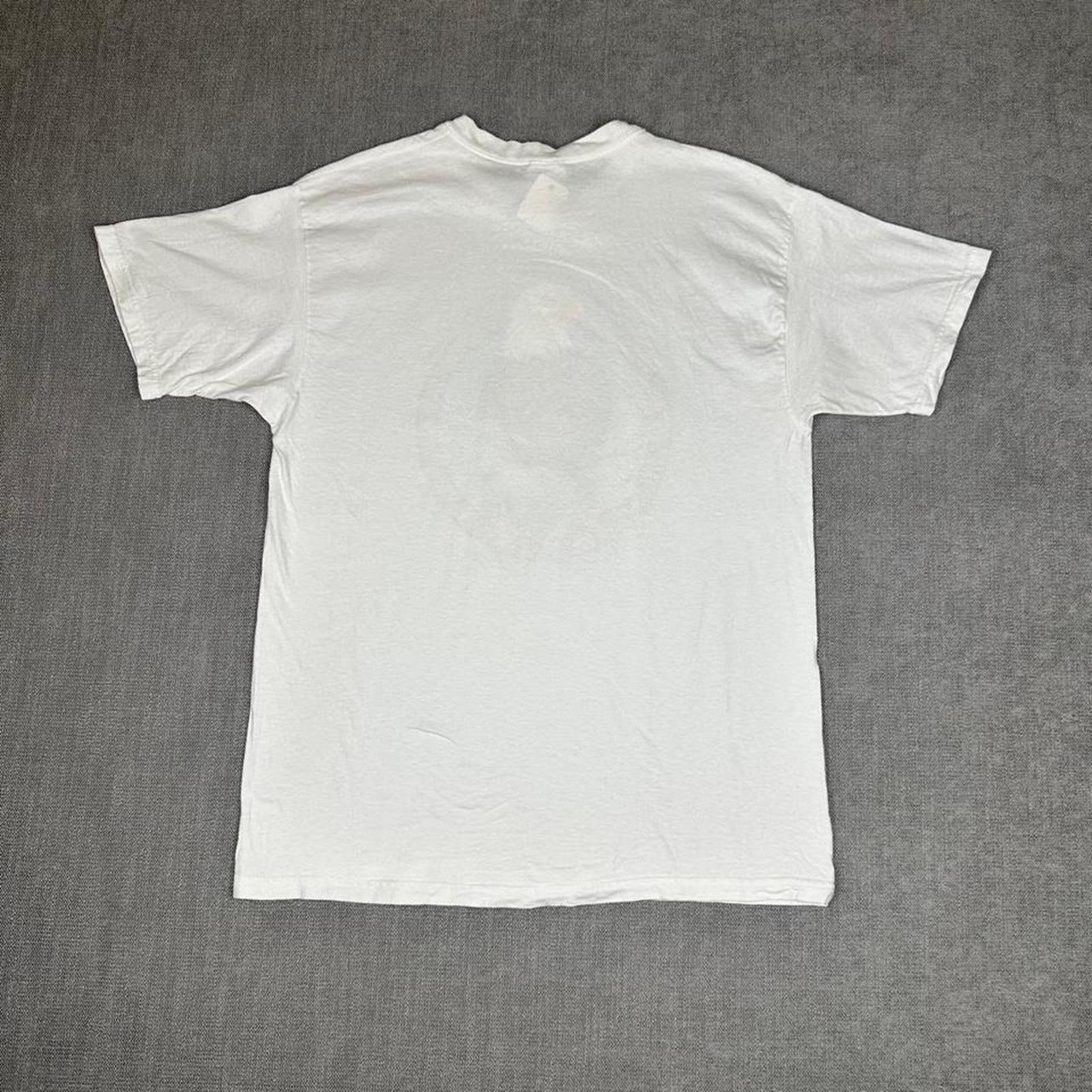 Native Vintage Native American Bald Eagle white T-shirt Size US L / EU 52-54 / 3 - 6 Thumbnail