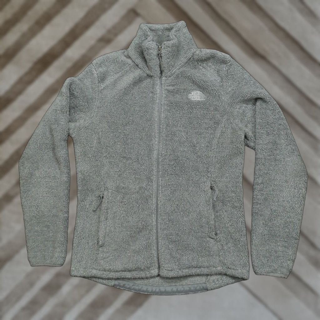 The North Face The North Face Jacket Womens M Grey Fleece Full Zip Outdoor Shirt Size M / US 6-8 / IT 42-44 - 1 Thumbnail