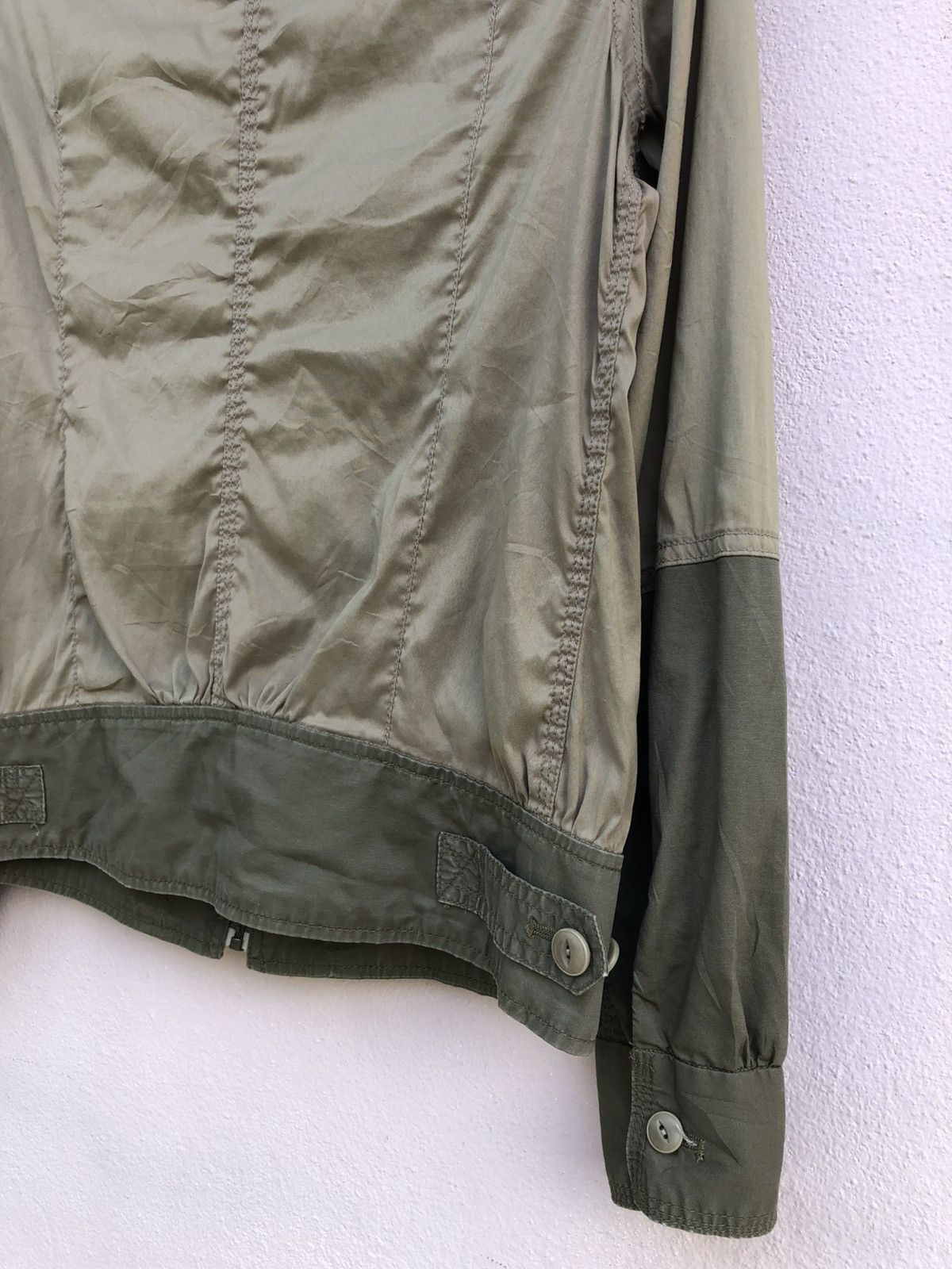 Issey Miyake 20020801PLST IM Two Tone Colour Military Style Jacket Size US S / EU 44-46 / 1 - 10 Thumbnail