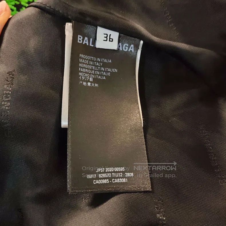 Balenciaga Balenciaga Green Houndstooth Knit Jacket Size 36 Size XS / US 0-2 / IT 36-38 - 5 Thumbnail