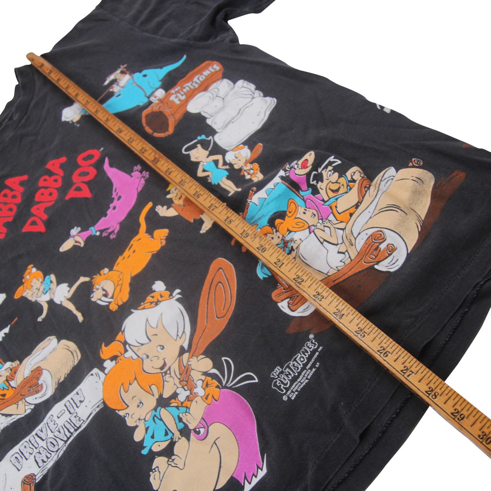 Vintage Vintage 1994 Flint Stones Cartoon Allover Graphic T Shirt Size US XL / EU 56 / 4 - 9 Thumbnail