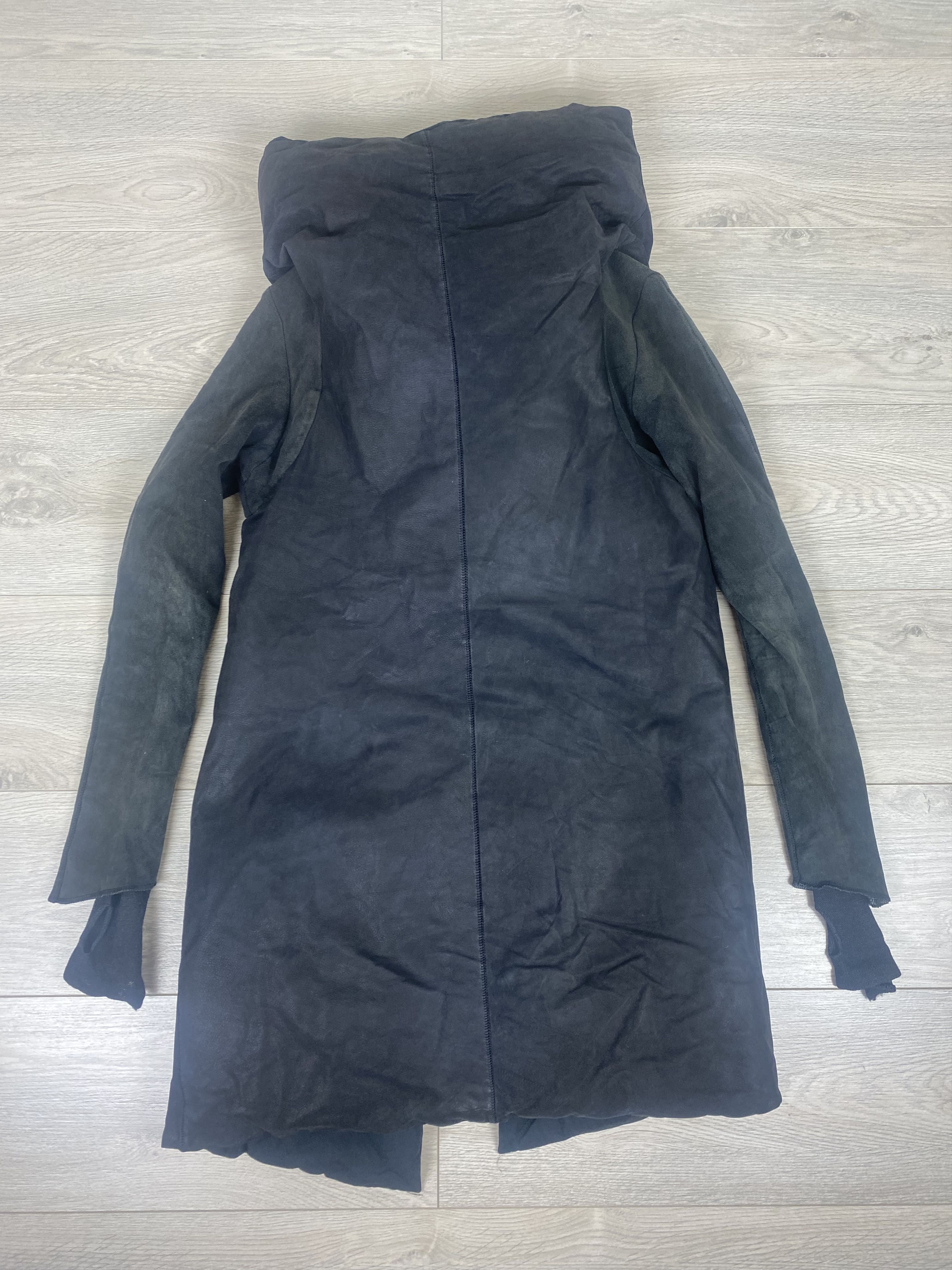 Isaac Sellam Experience Isaac Sellam Experience Assymetrical Leather Down Jacket Size S / US 4 / IT 40 - 8 Thumbnail