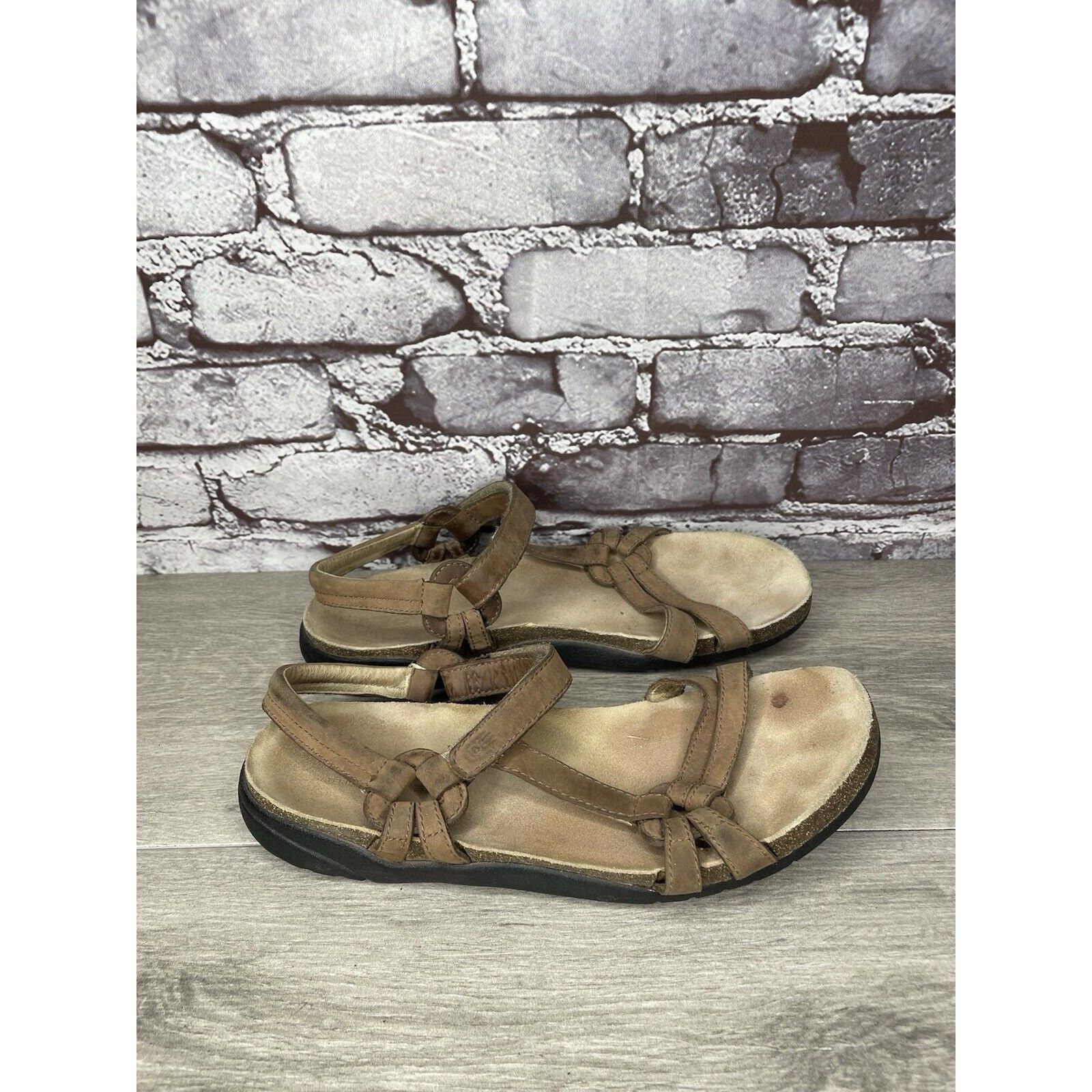 Teva Teva Ventura Cork Brown Ankle Strappy Casual Outdoor Sandals Size US 9 / IT 39 - 3 Thumbnail