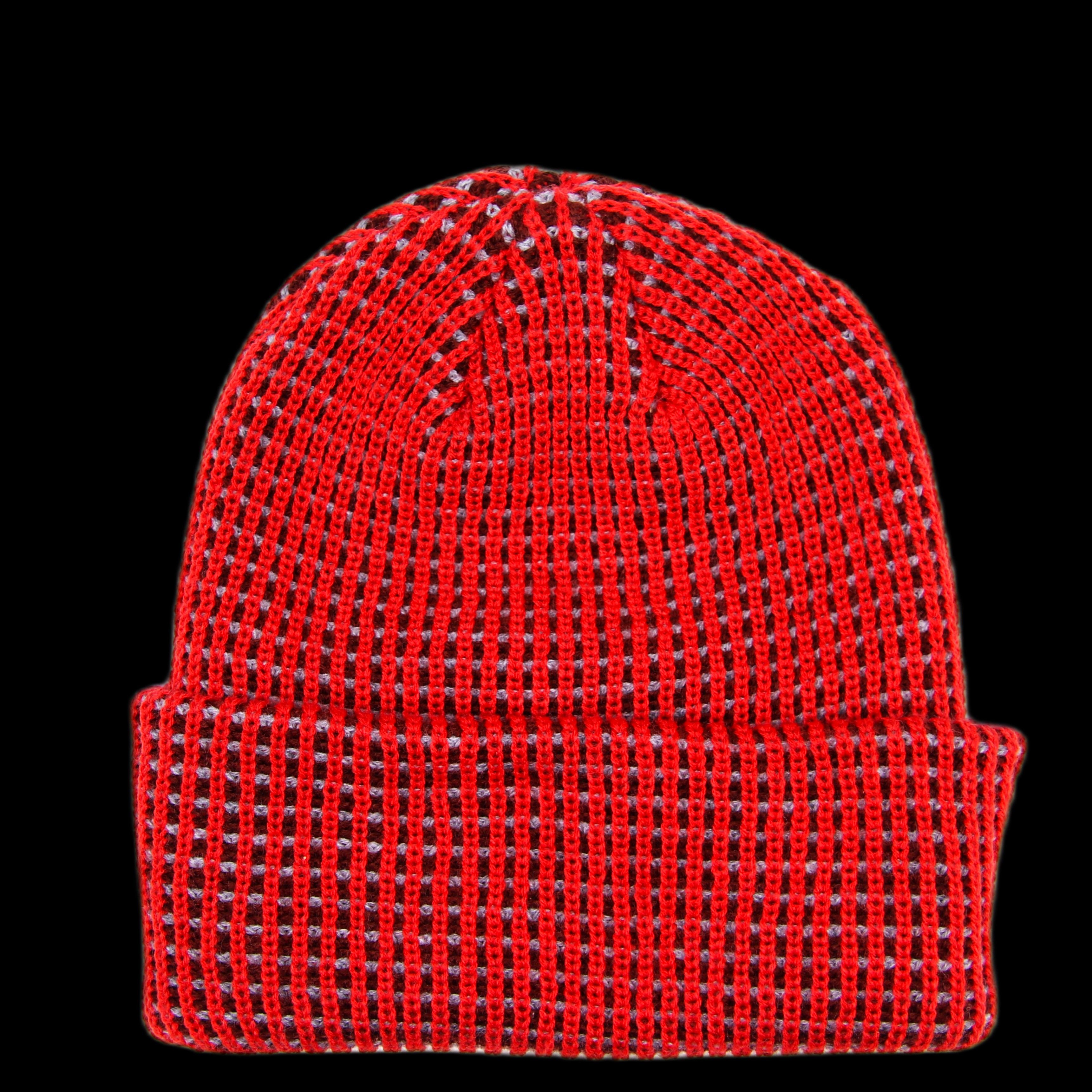 Noah Noah Tri-Color Core Logo Beanie Red Size ONE SIZE - 2 Thumbnail