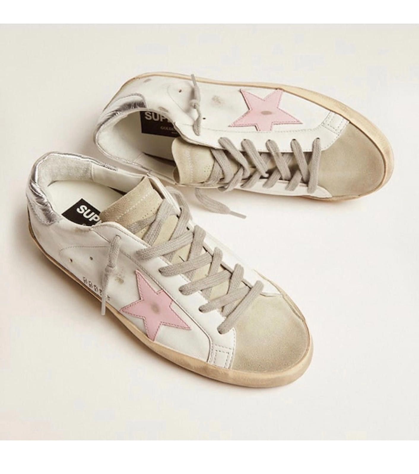 Golden Goose Golden Goose Super Star Sneakers Size US 5 / IT 35 - 2 Thumbnail